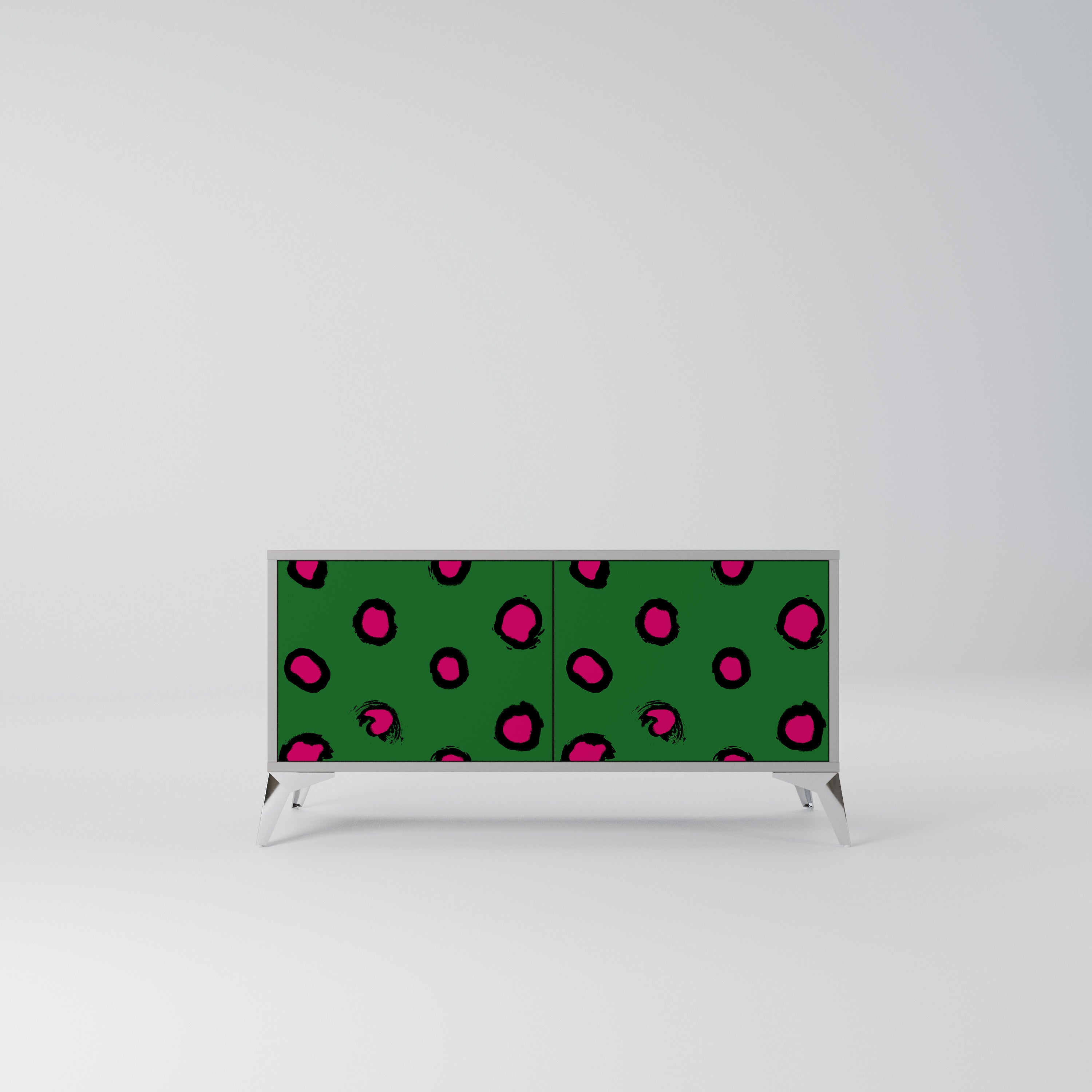FUNKY SPOTS Kompaktowa szafka RTV 2-drzwiowa