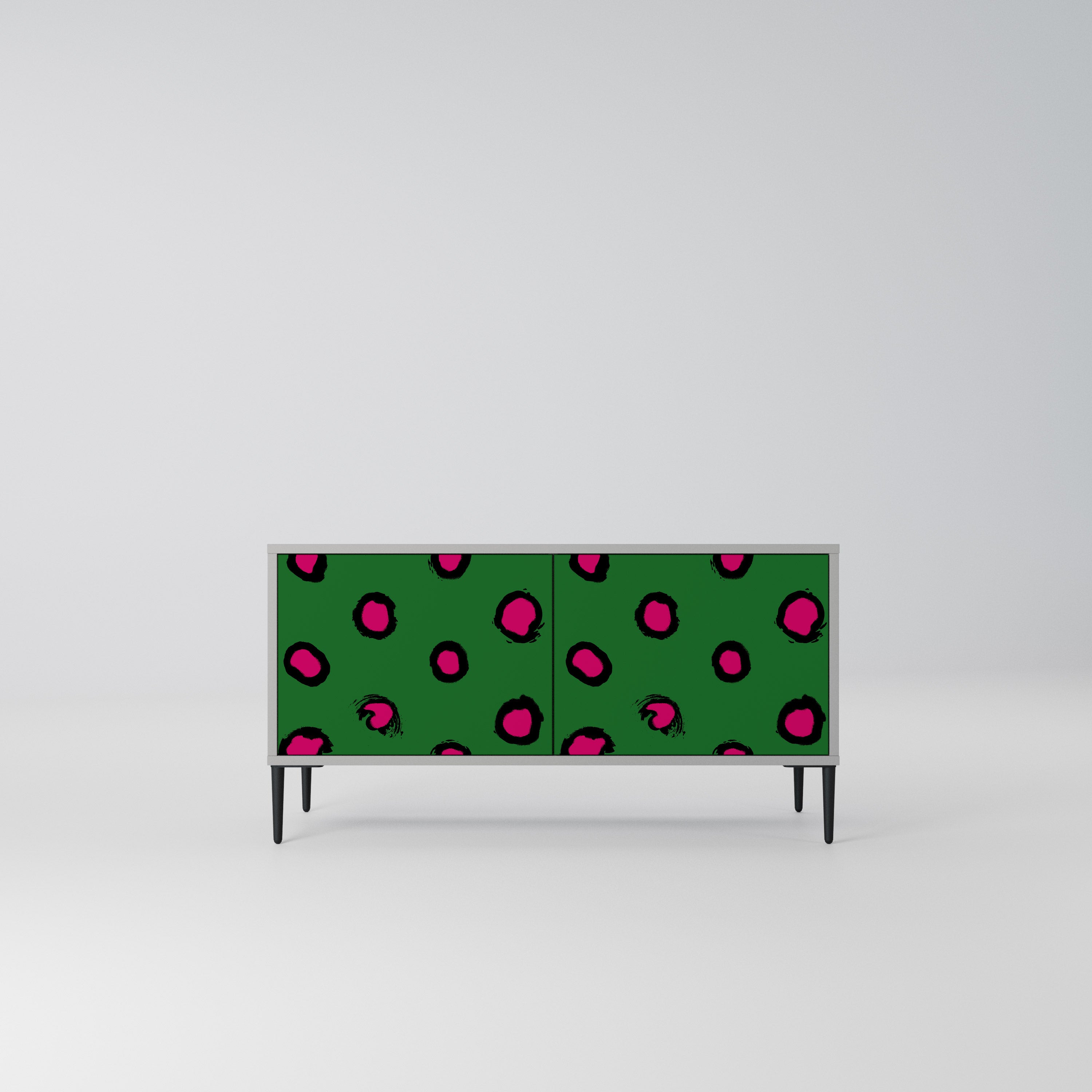 FUNKY SPOTS Kompaktowa szafka RTV 2-drzwiowa