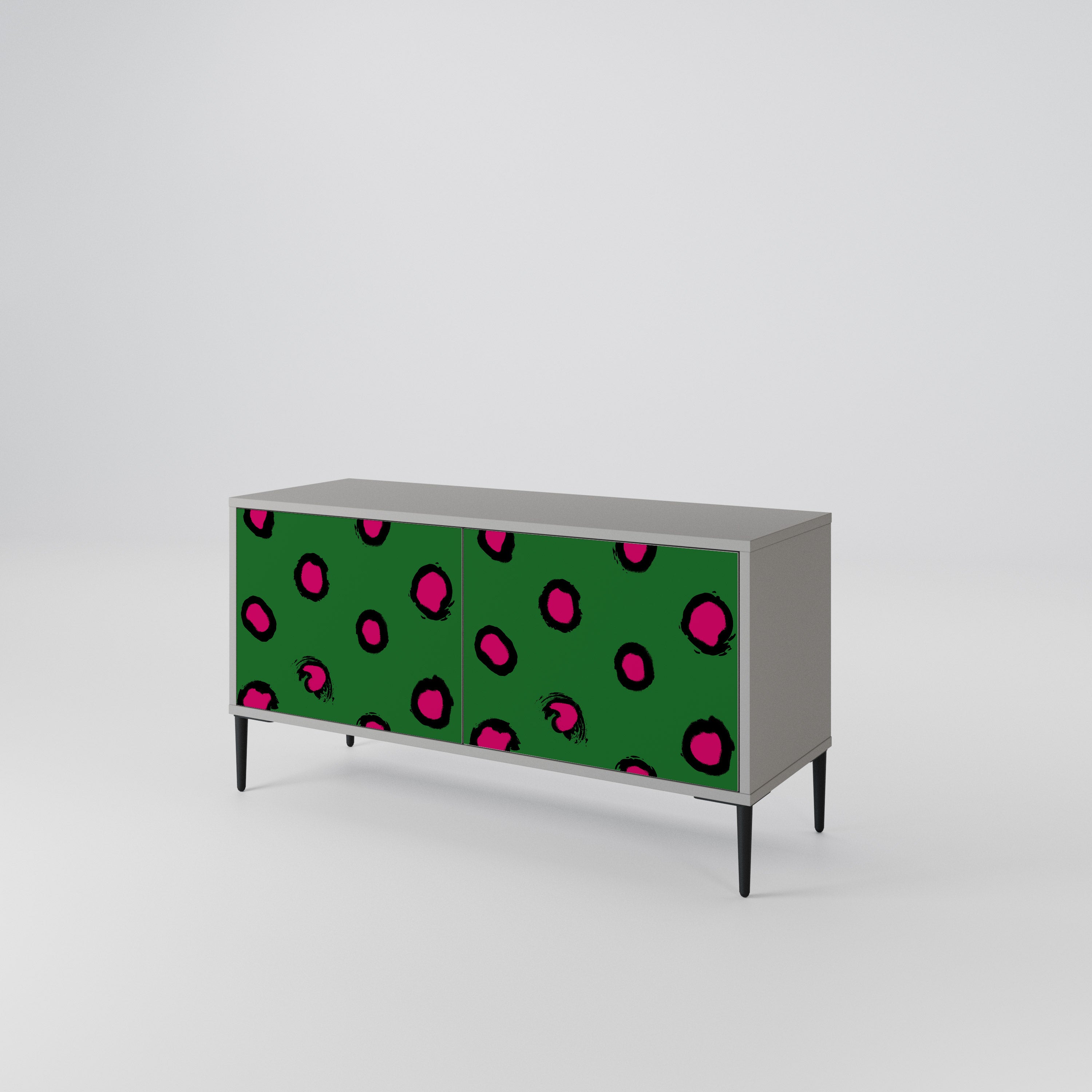 FUNKY SPOTS Kompaktowa szafka RTV 2-drzwiowa
