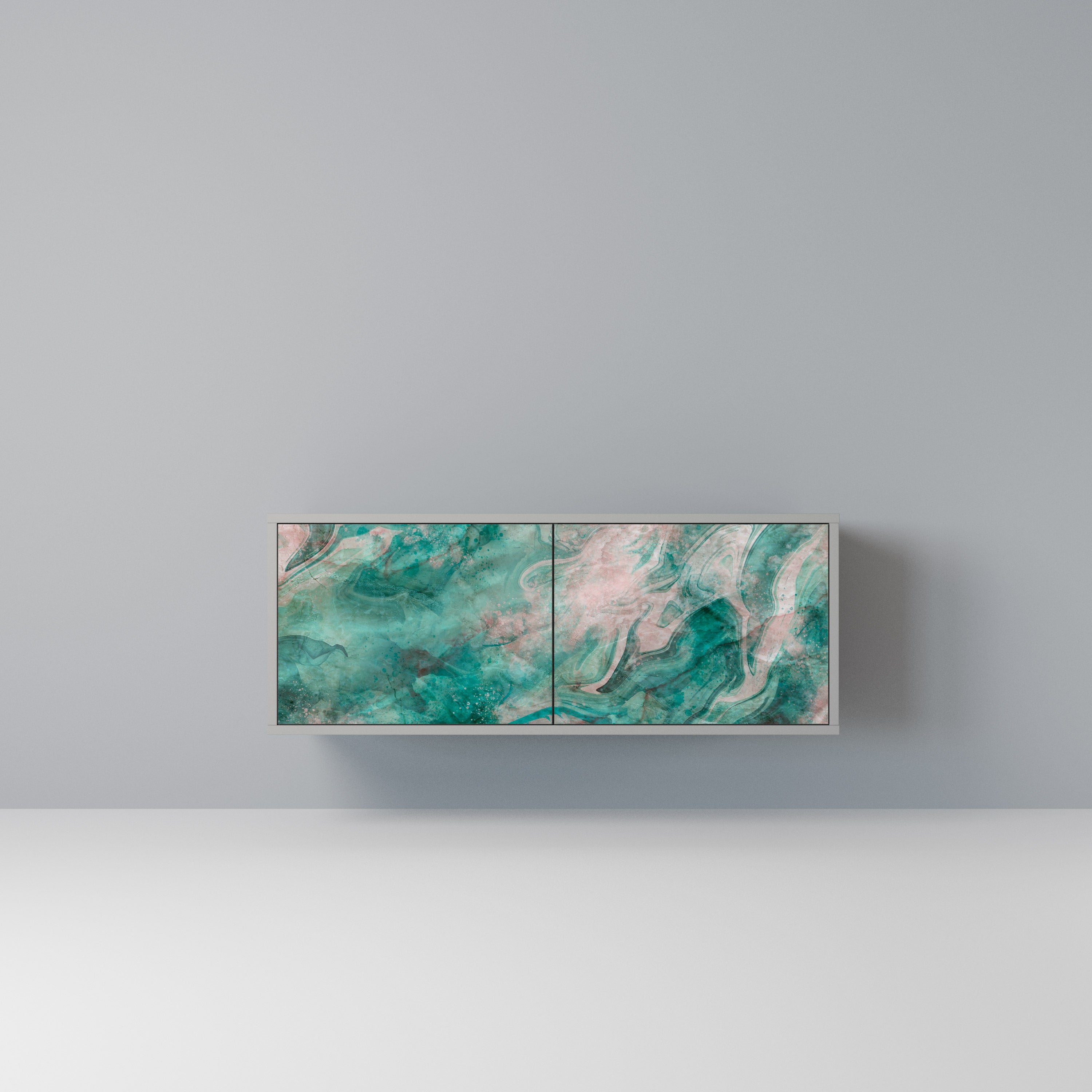 ABSTRACT ALCHEMY Kompaktowa szafka RTV 2-drzwiowa