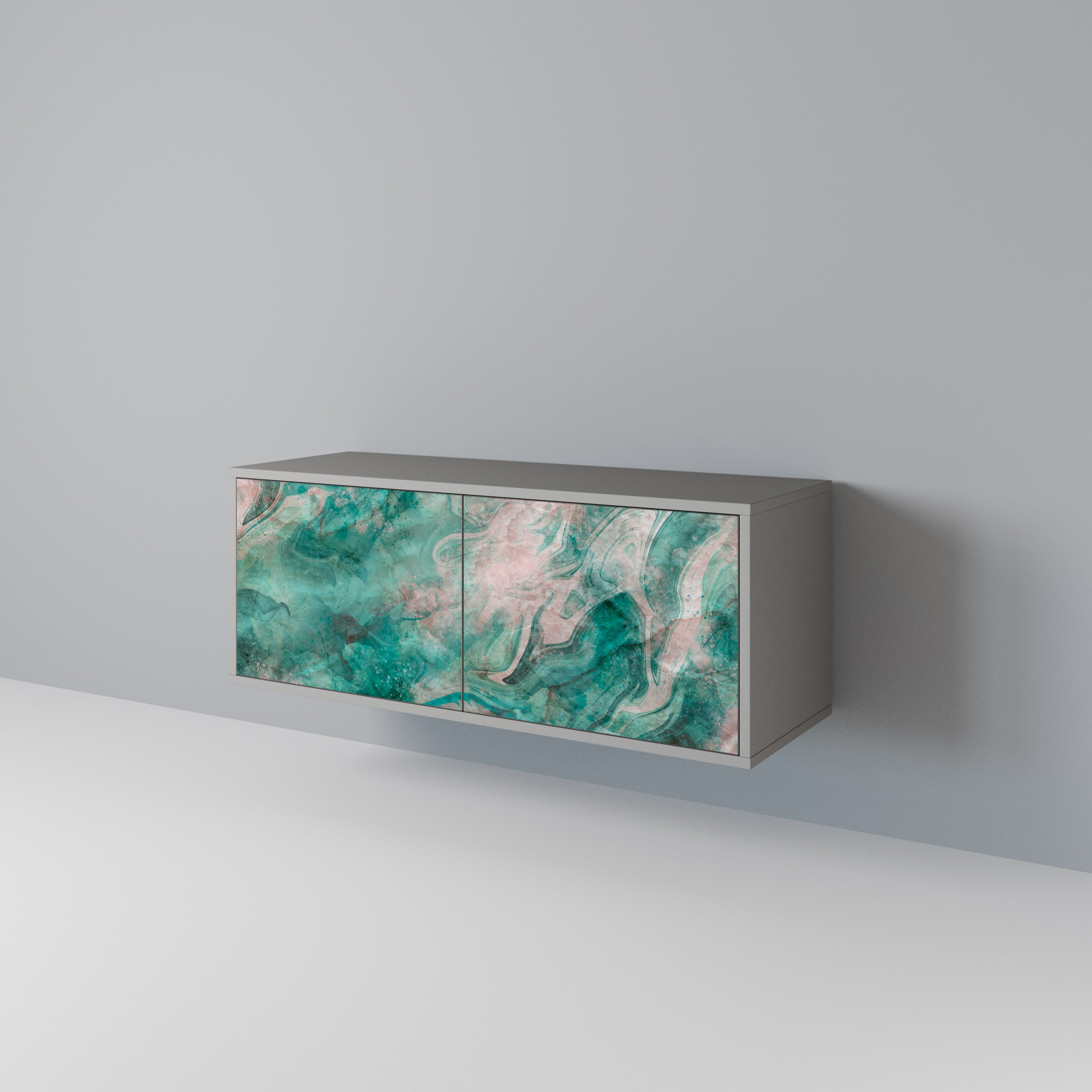 ABSTRACT ALCHEMY Kompaktowa szafka RTV 2-drzwiowa