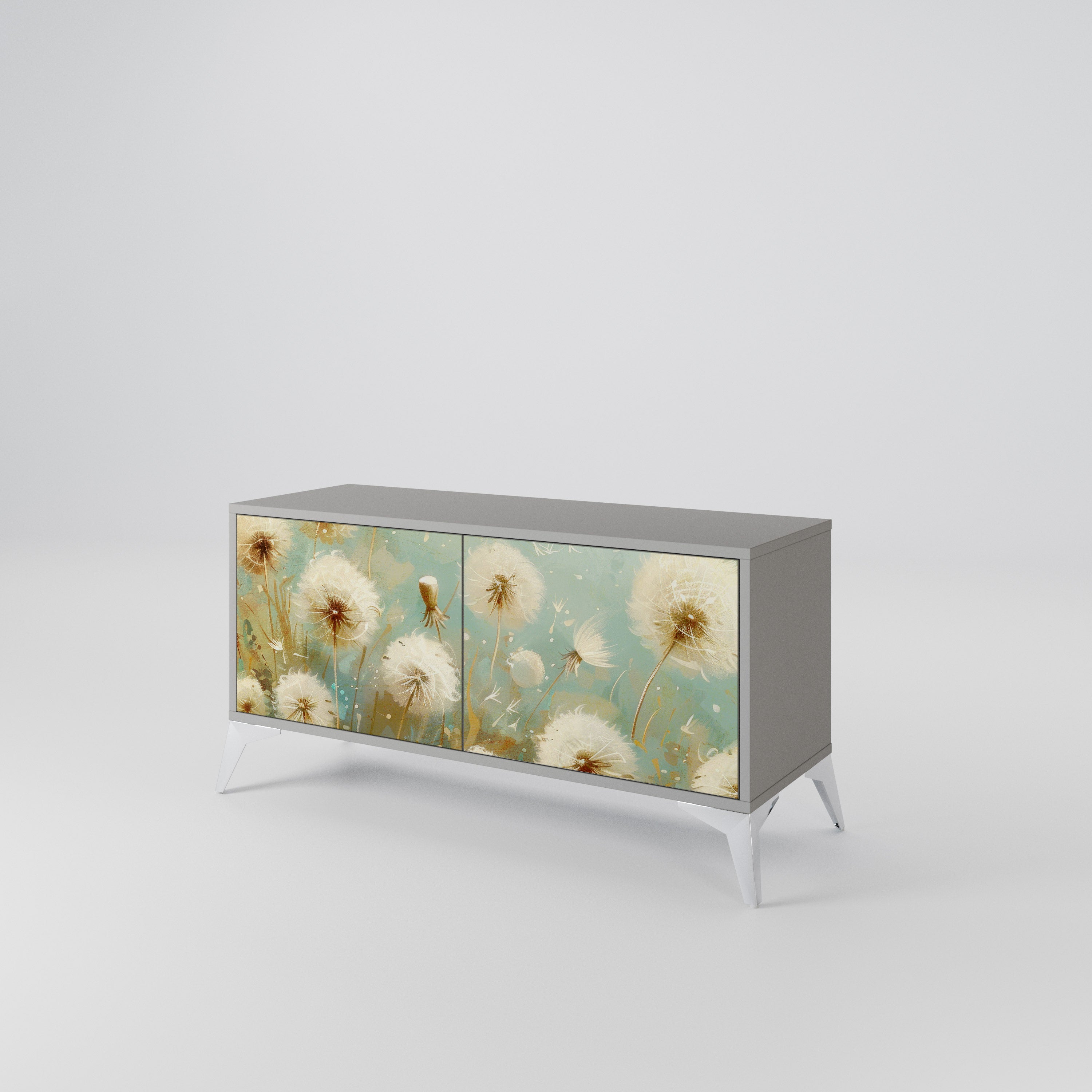 DREAMY MEADOW Kompaktowa szafka RTV 2-drzwiowa