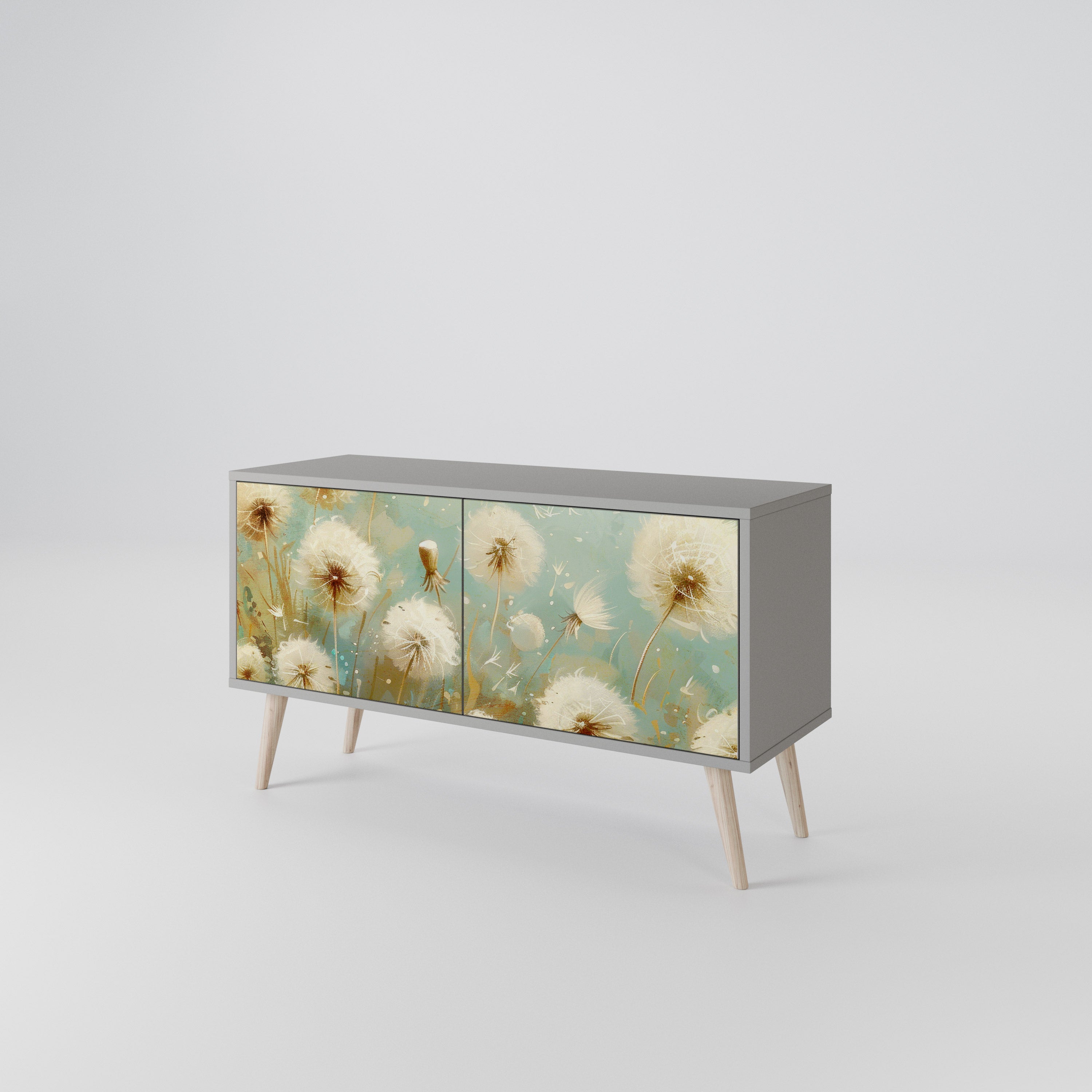 DREAMY MEADOW Kompaktowa szafka RTV 2-drzwiowa