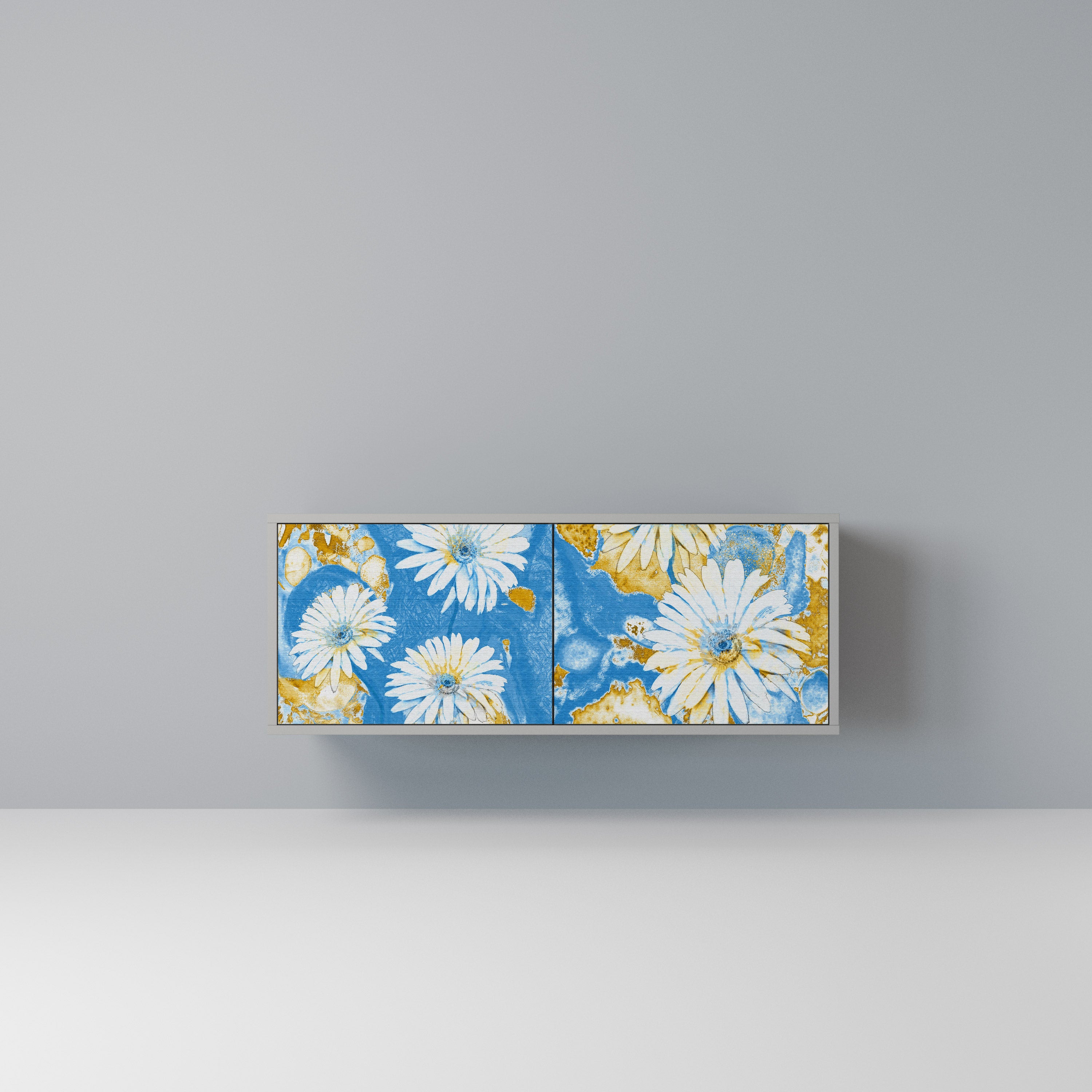 DAISY LUXE Kompaktowa szafka RTV 2-drzwiowa