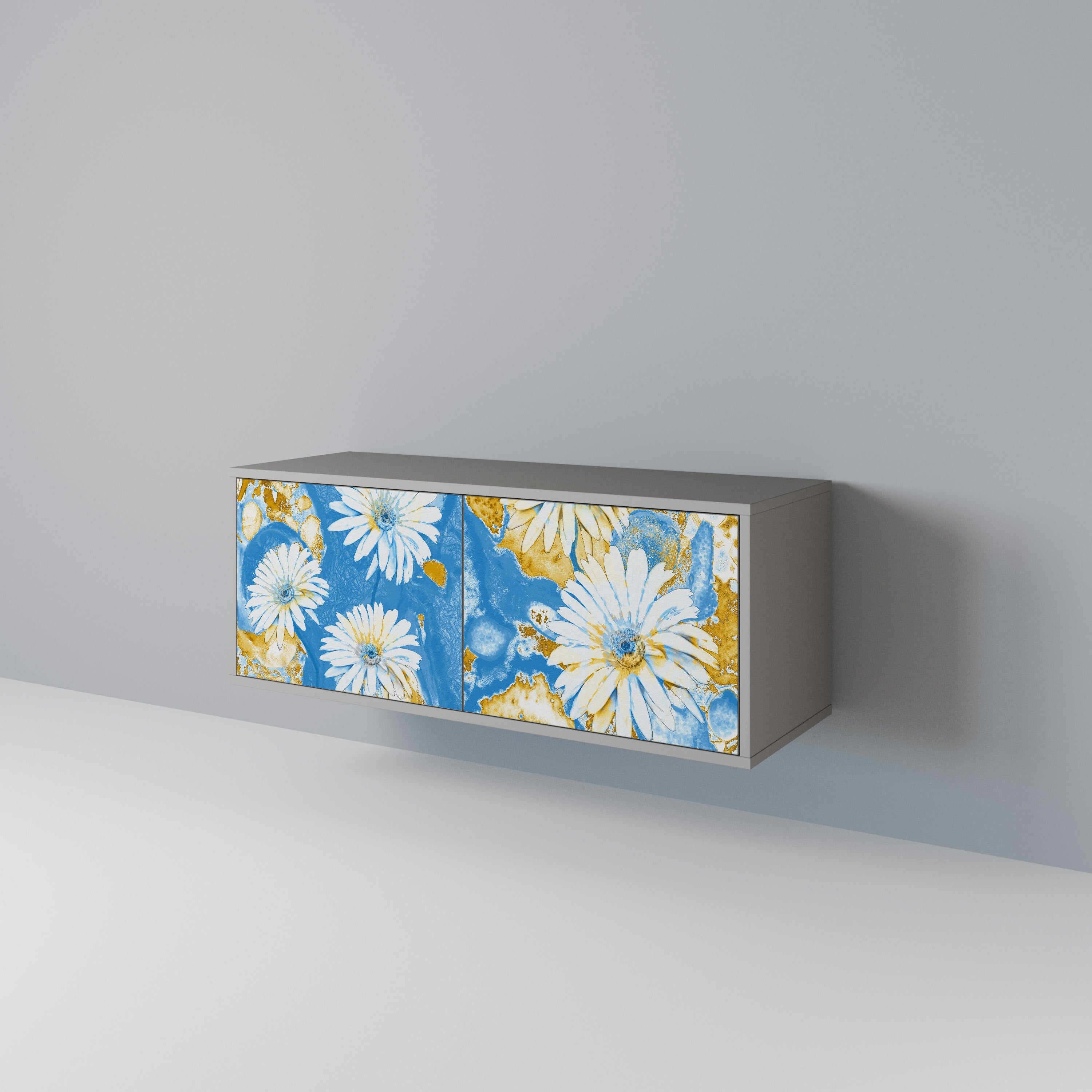 DAISY LUXE Kompaktowa szafka RTV 2-drzwiowa