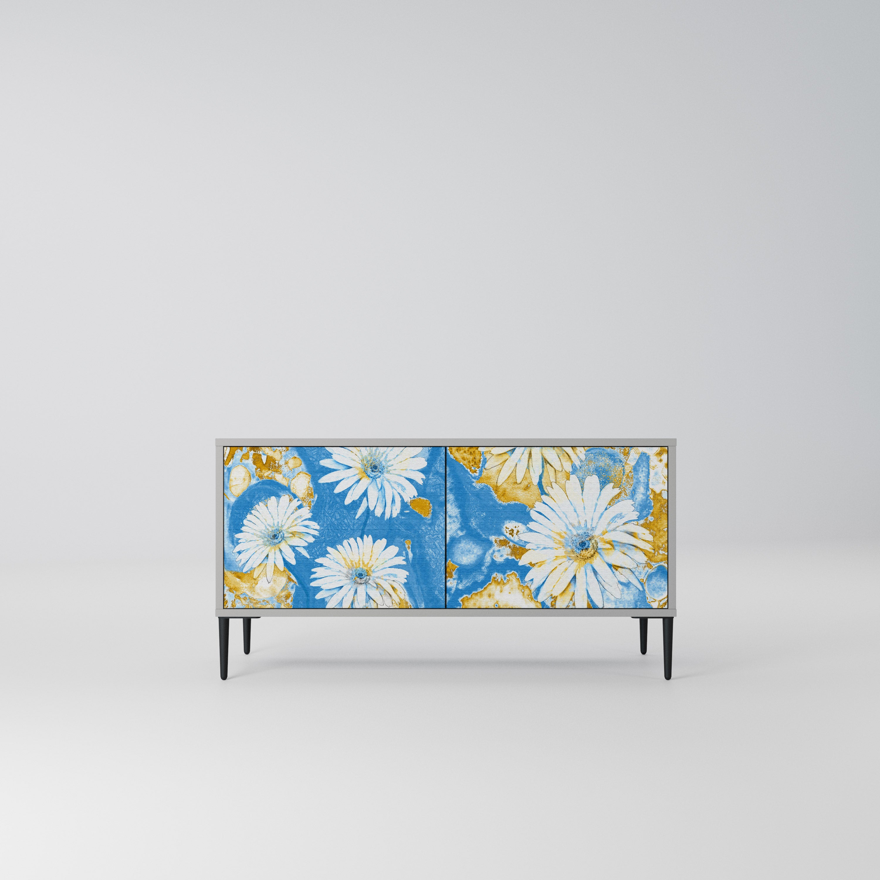 DAISY LUXE Kompaktowa szafka RTV 2-drzwiowa