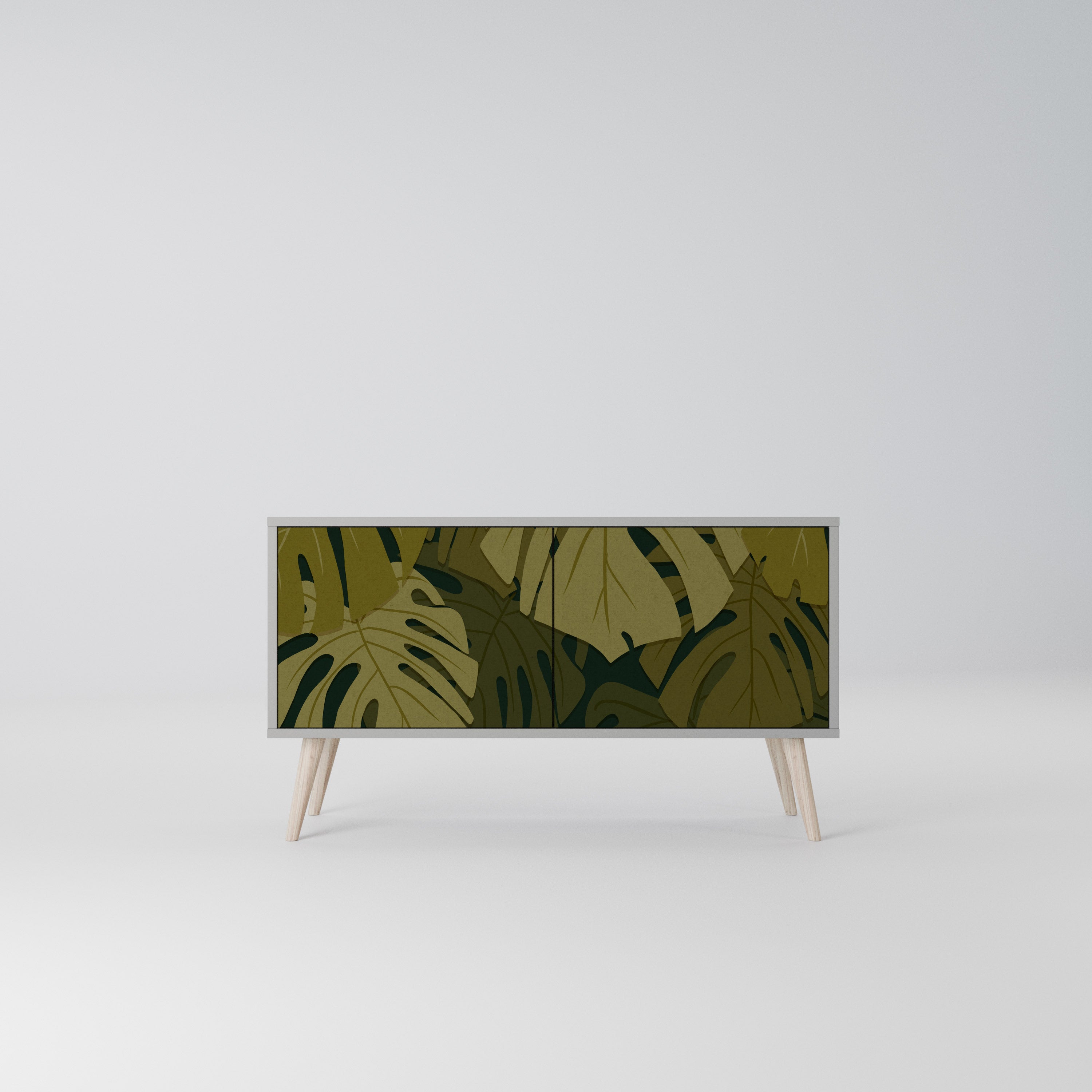 TROPICAL BEAUTY Kompaktowa szafka RTV 2-drzwiowa