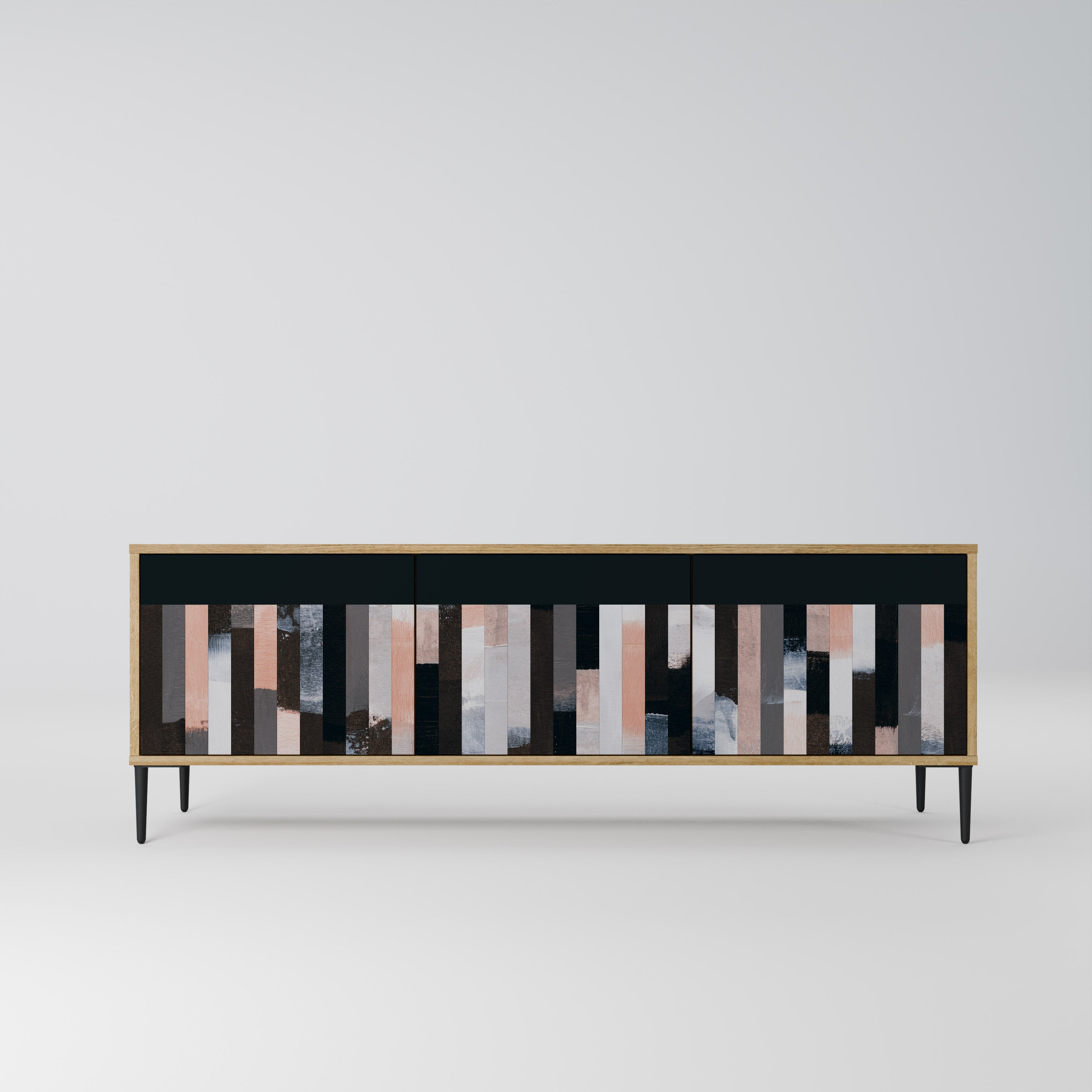 COLLAGE OF RECTANGLES Szafka RTV 3-drzwiowa