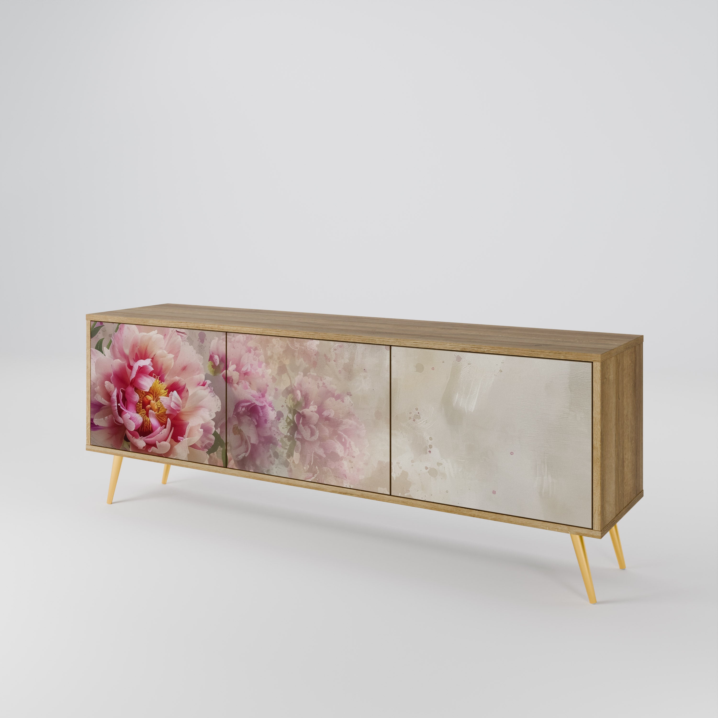 PEONY WHISPER Szafka RTV 3-drzwiowa