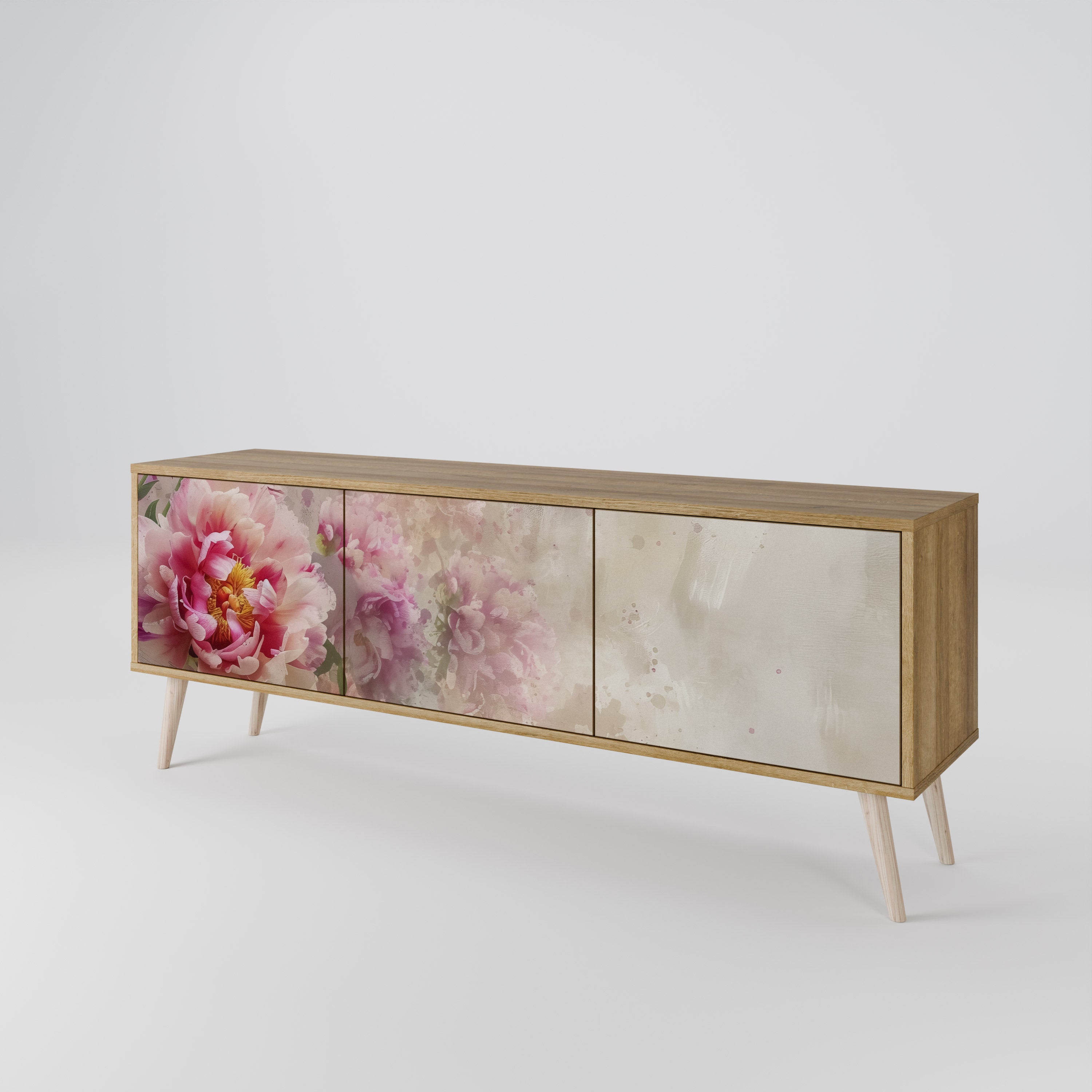 PEONY WHISPER Szafka RTV 3-drzwiowa