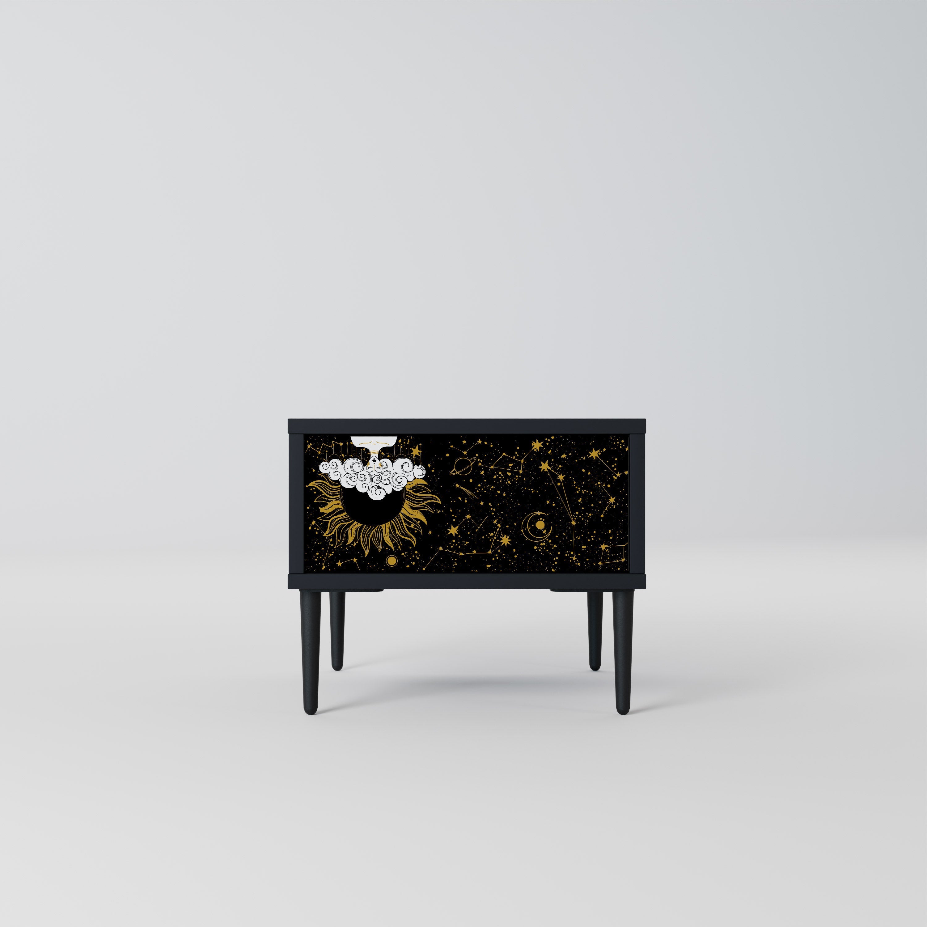 STELLAR CONSTELLATIONS Szafka nocna Czarna