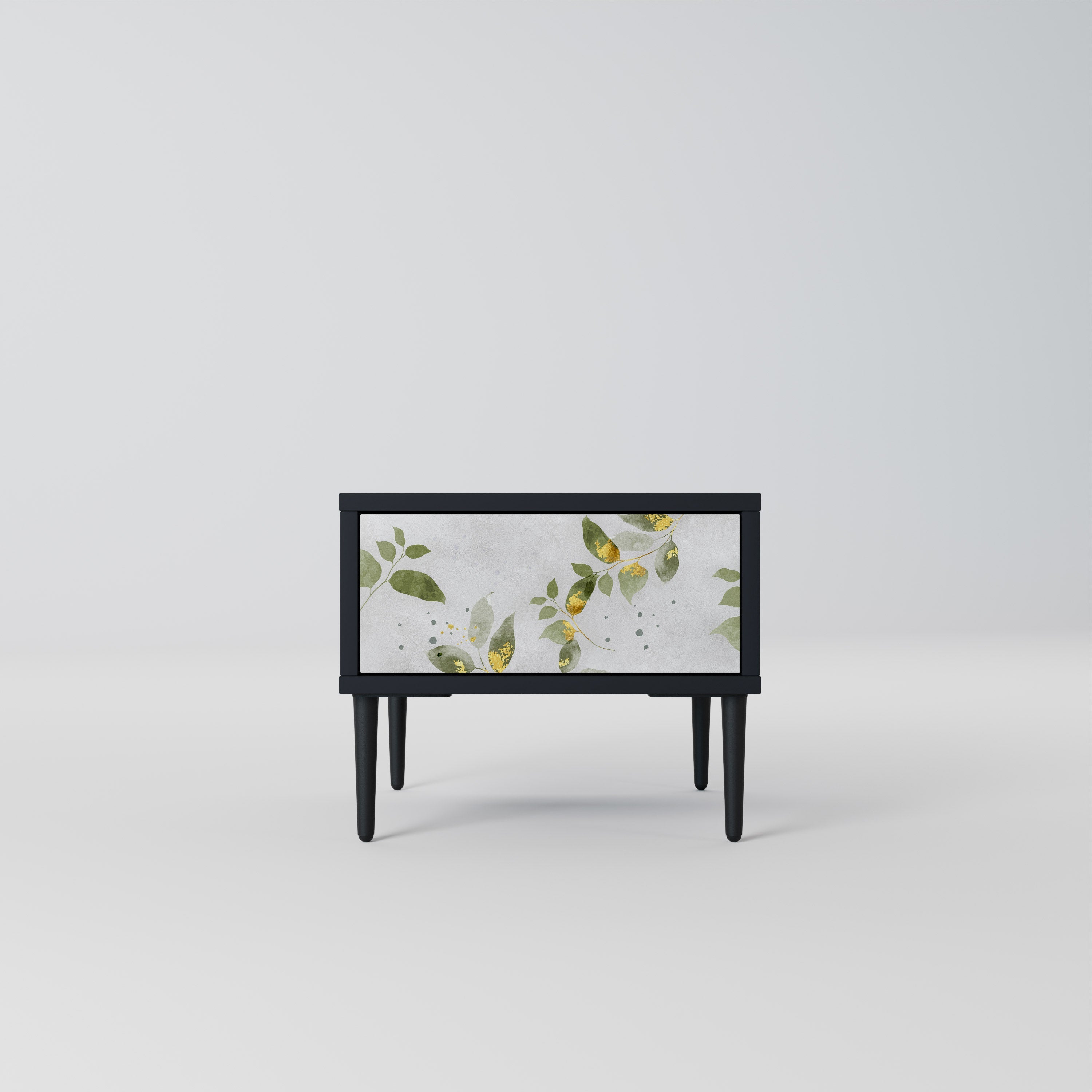 ELEGANT BOTANICS Szafka nocna Czarna