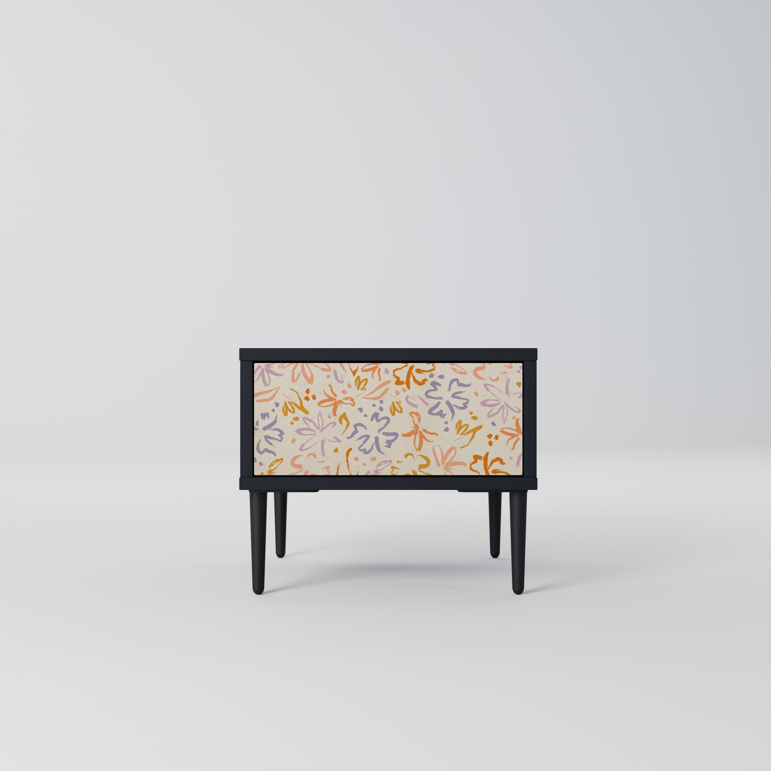 SPRING WHIMSY Szafka nocna Czarna