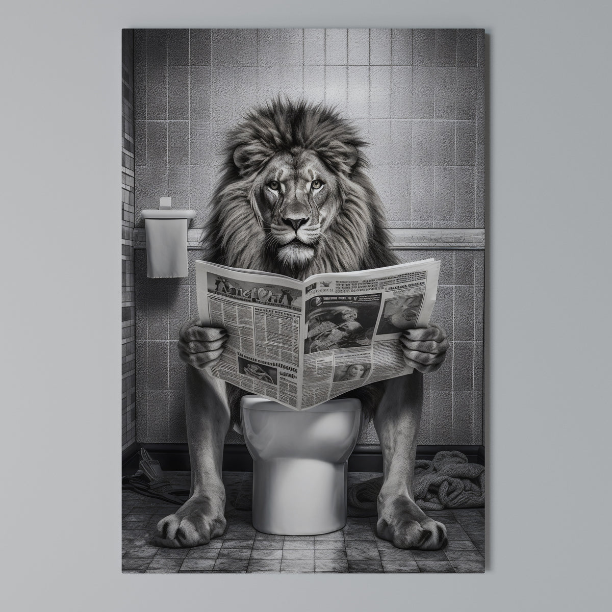 ROAR PRESS REVIEW Pionowy obraz na płótnie