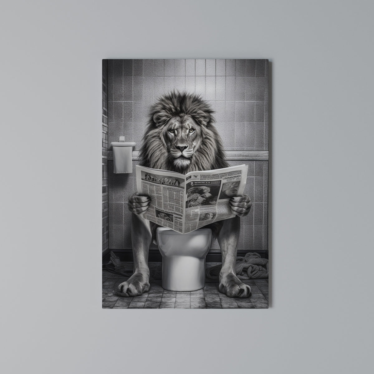 ROAR PRESS REVIEW Pionowy obraz na płótnie