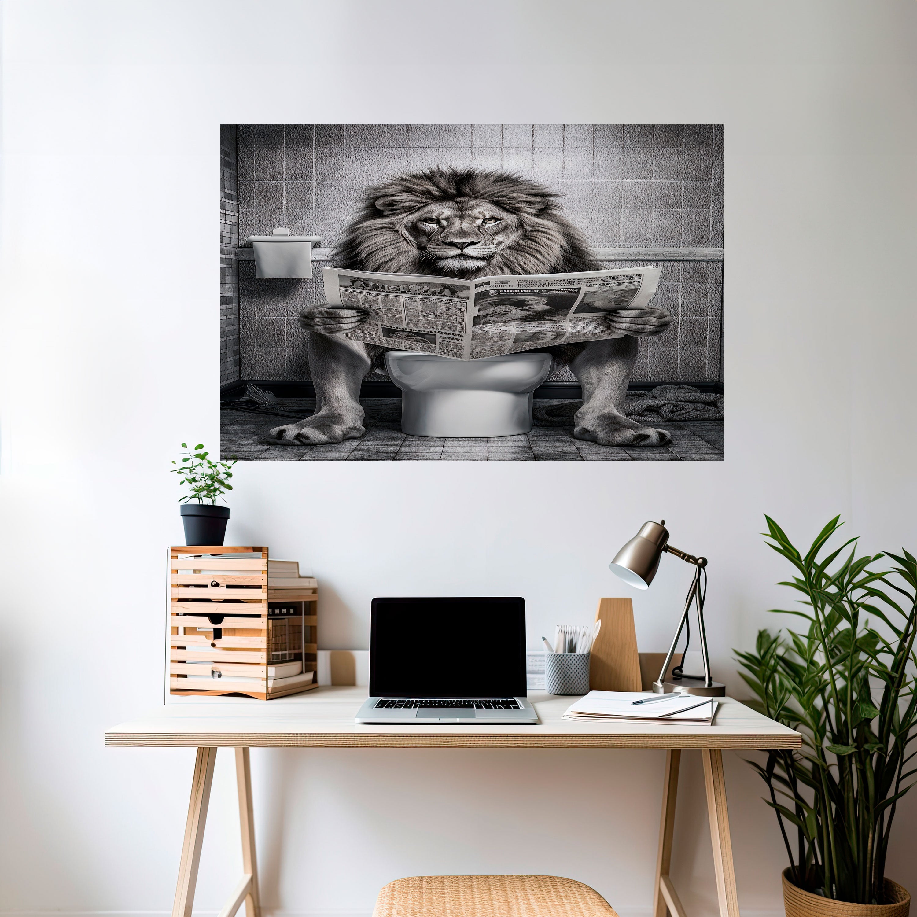 ROAR PRESS REVIEW Naklejka/Plakat poziomy