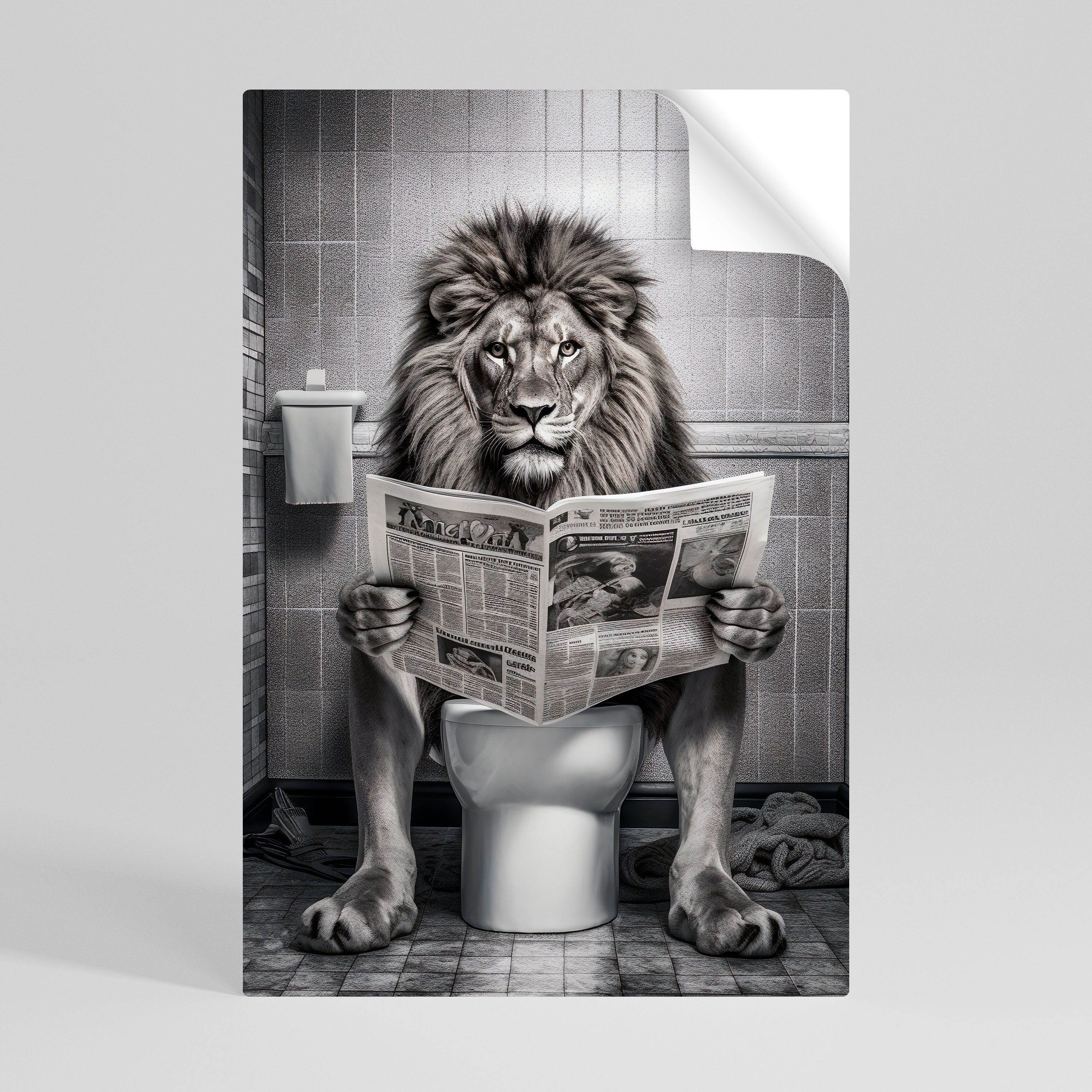 ROAR PRESS REVIEW Naklejka/Plakat pionowy