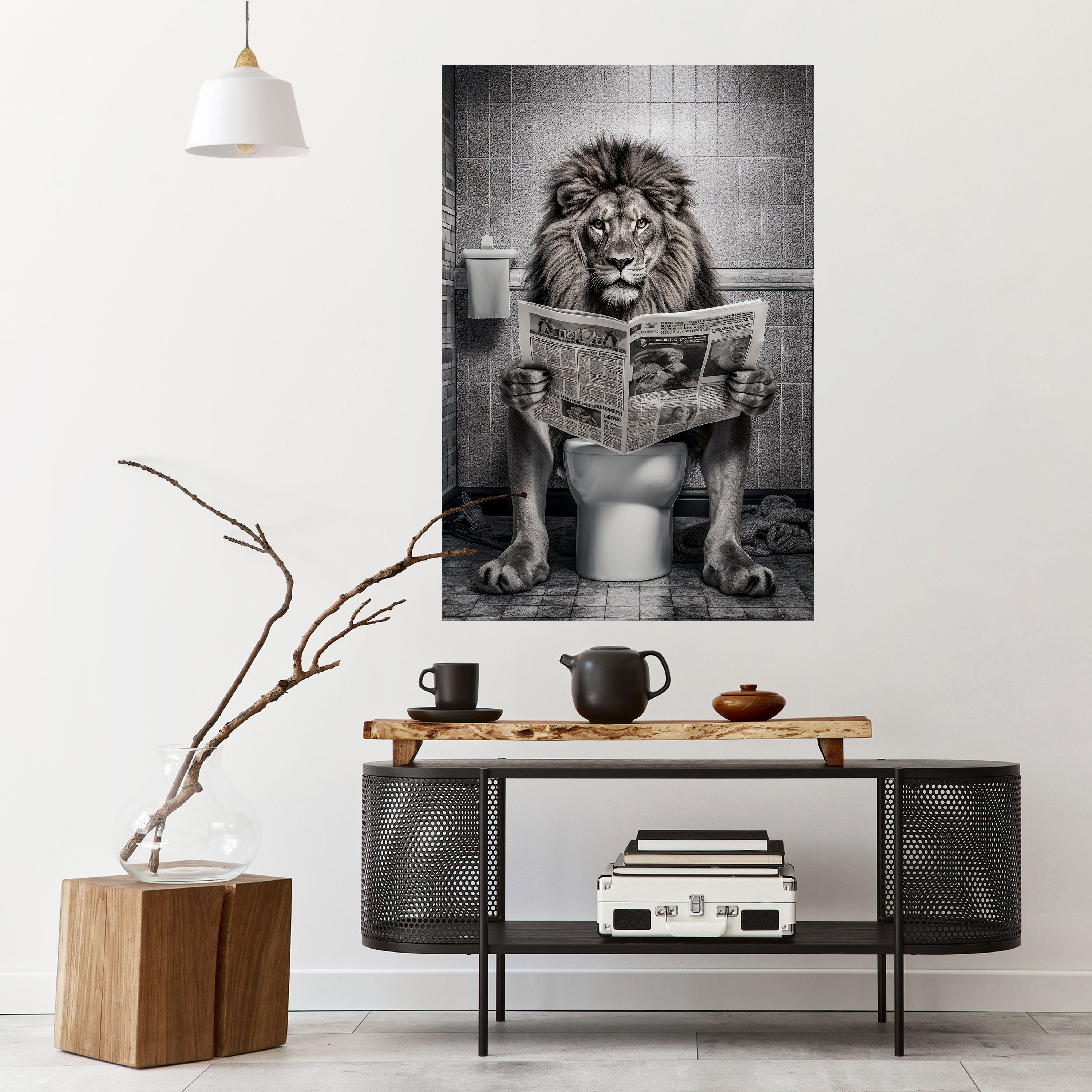 ROAR PRESS REVIEW Naklejka/Plakat pionowy