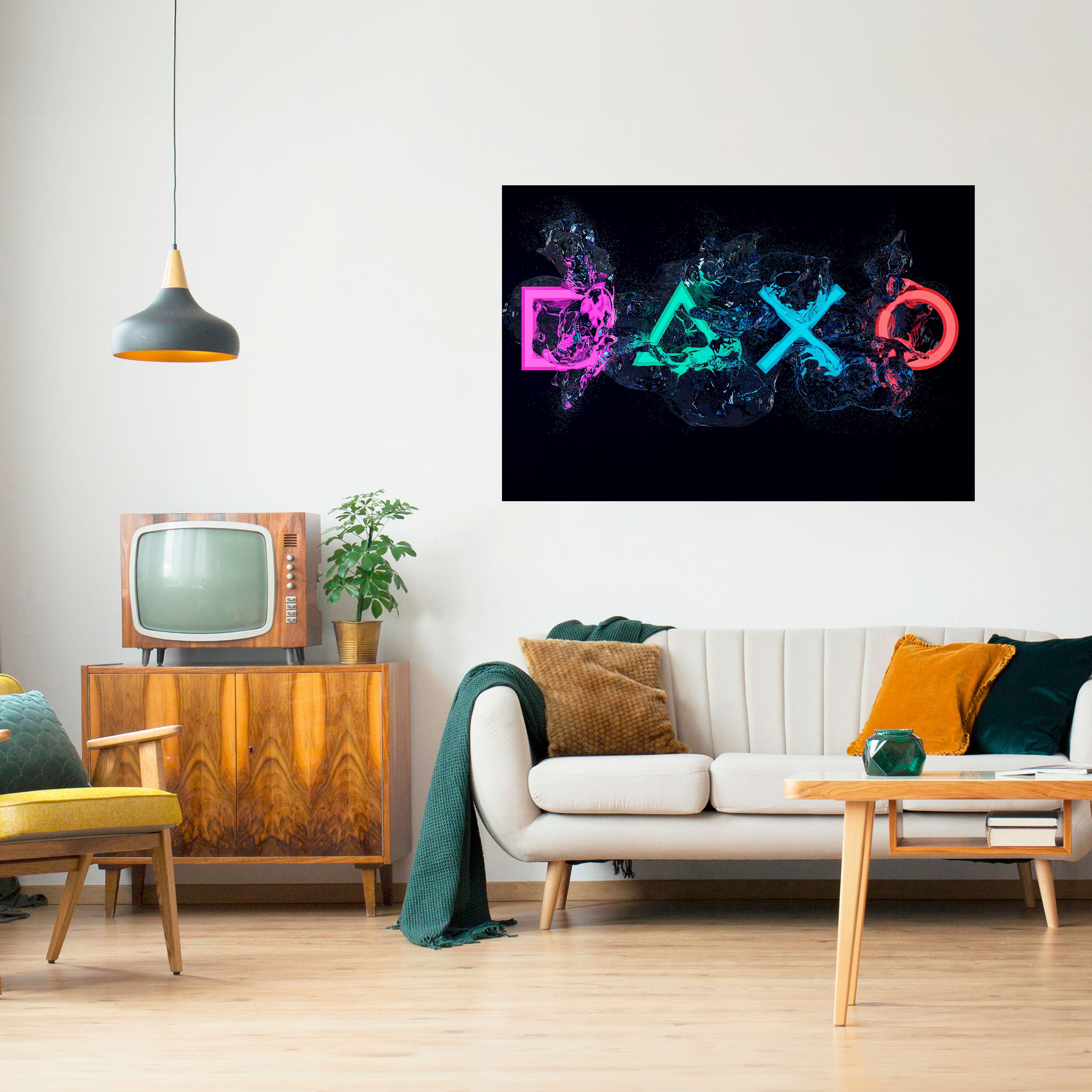 GAMING REVOLT Naklejka/Plakat poziomy