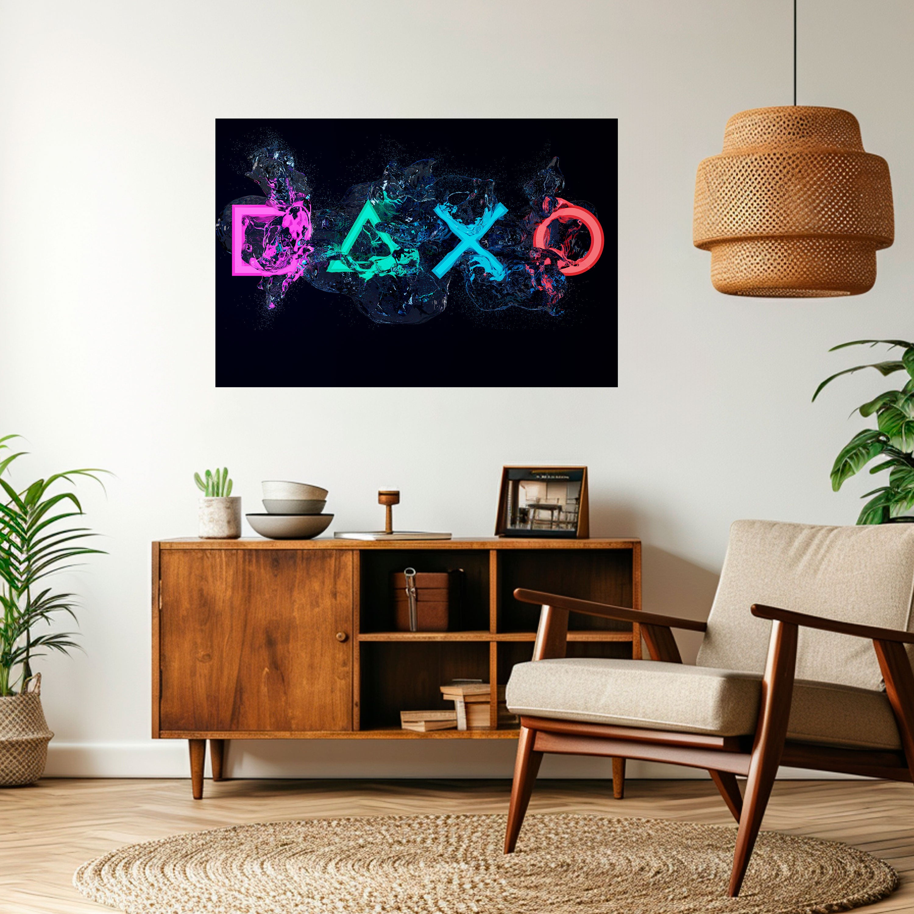 GAMING REVOLT Naklejka/Plakat poziomy
