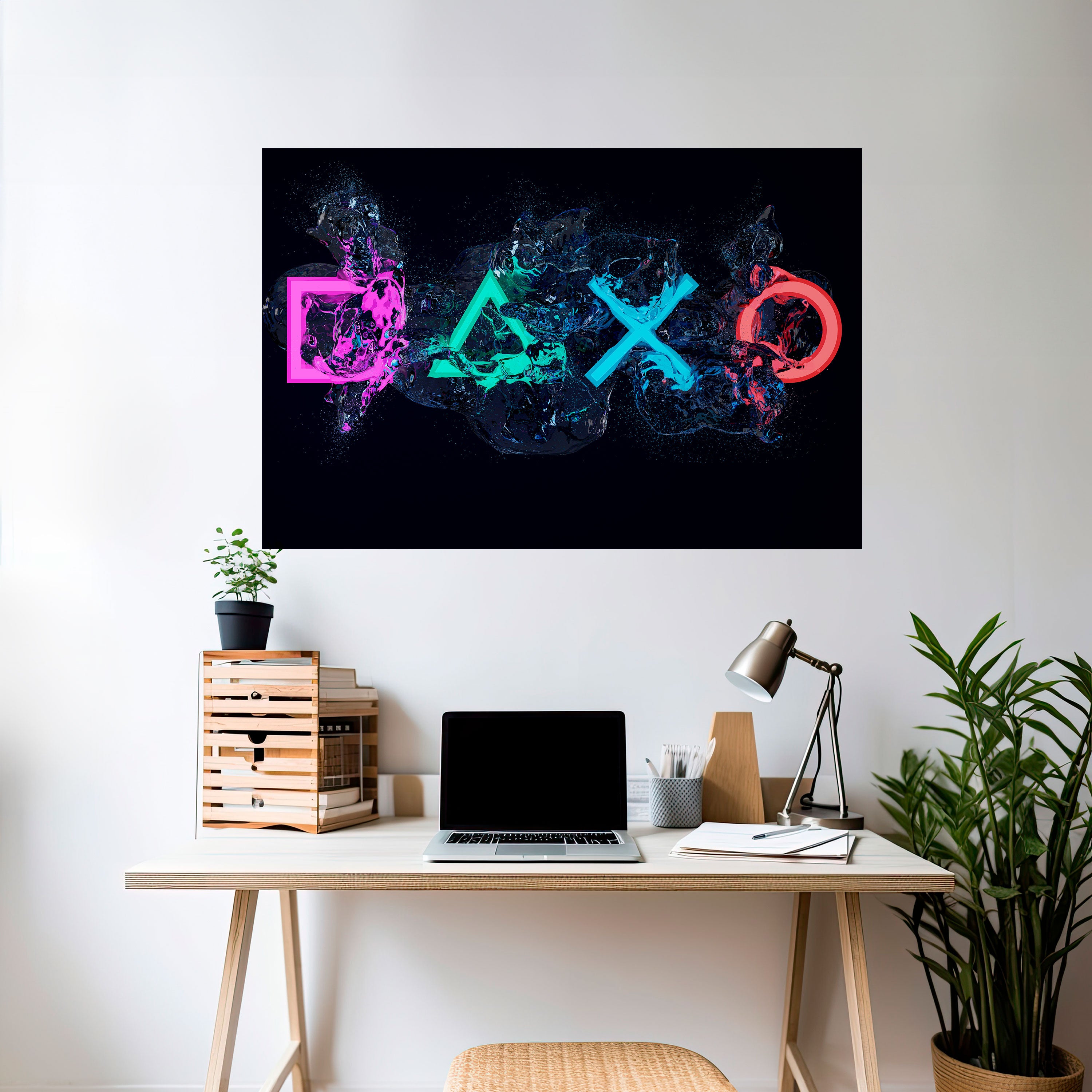 GAMING REVOLT Naklejka/Plakat poziomy