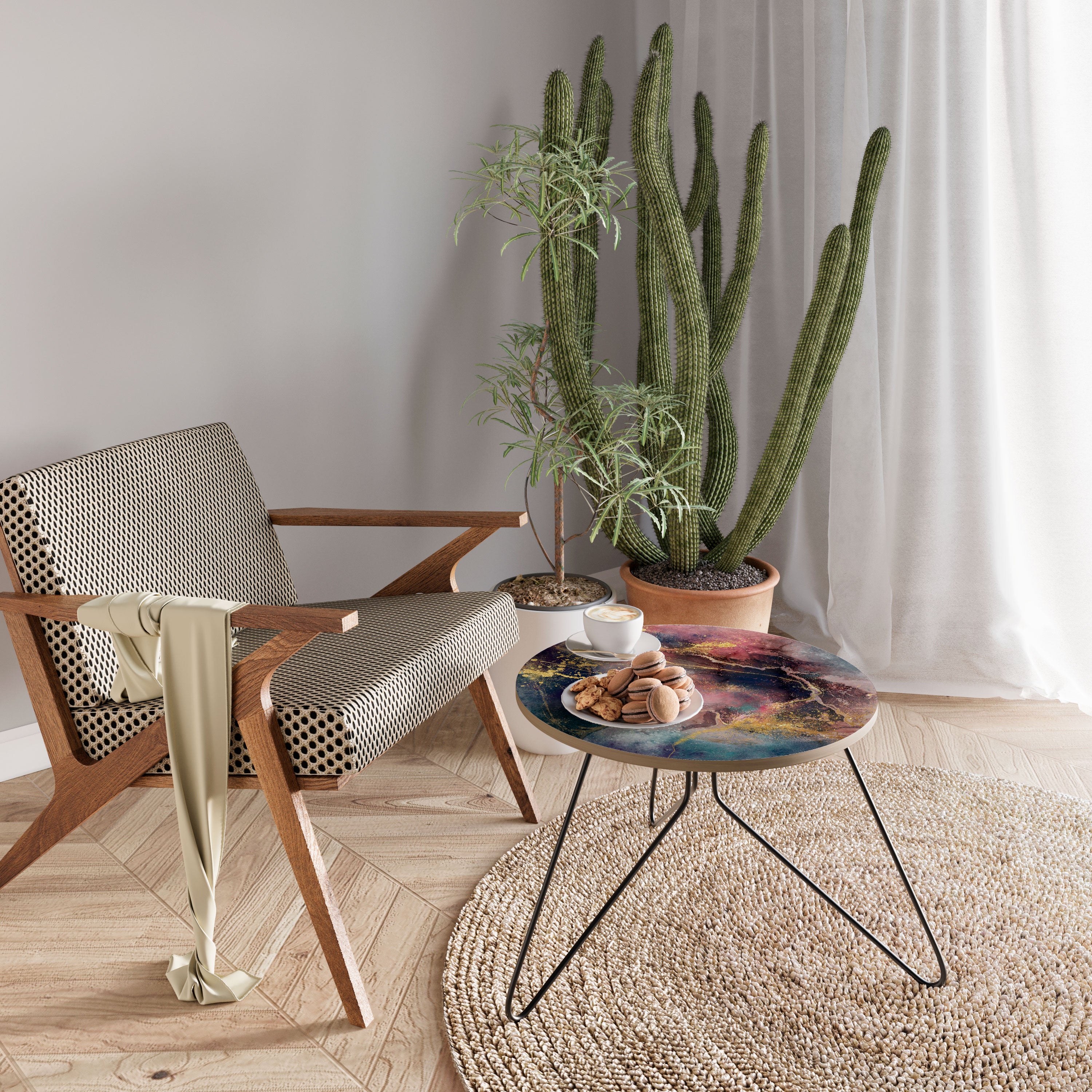 GALAXY GOLDEN DUST Stolik kawowy mały