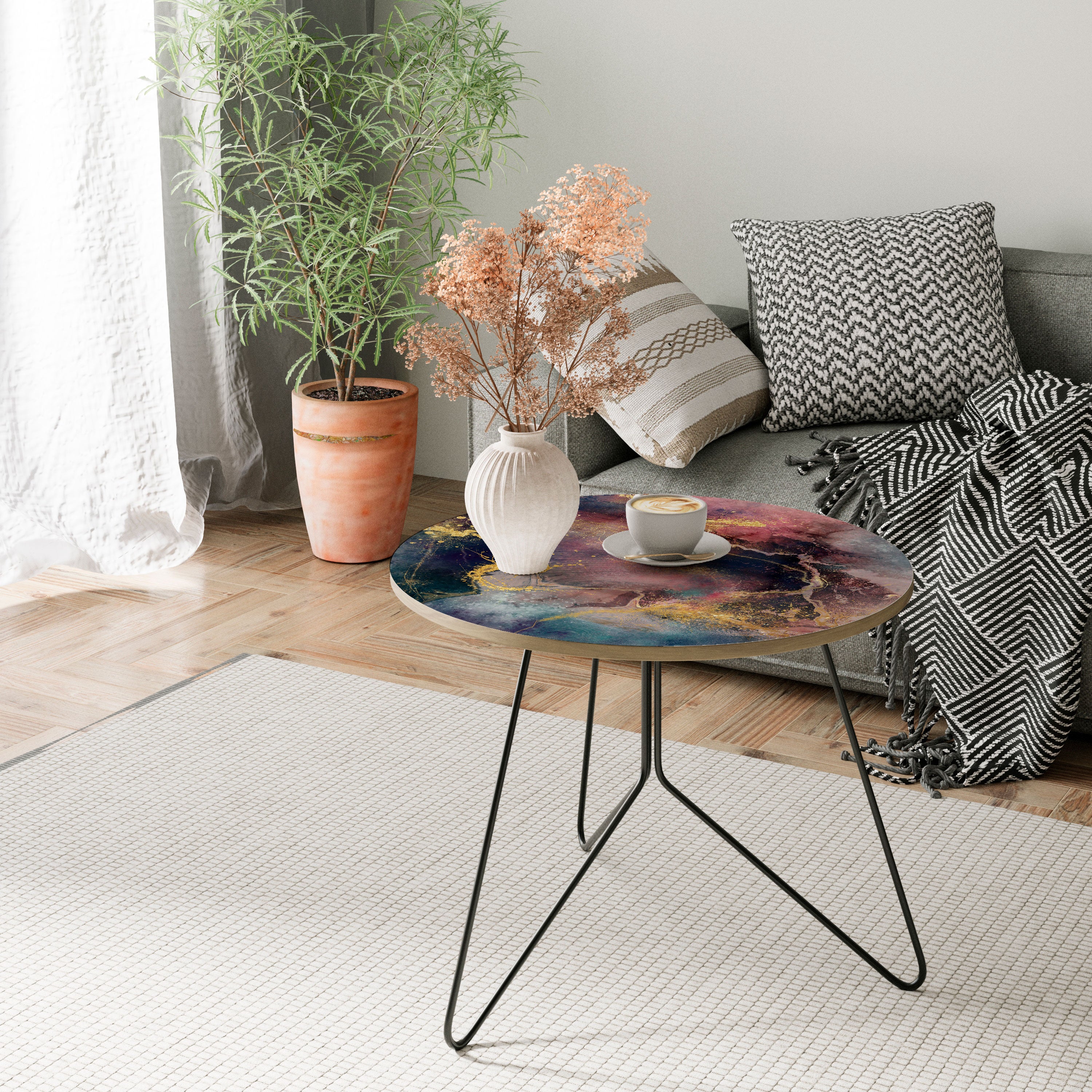 GALAXY GOLDEN DUST Stolik kawowy duży