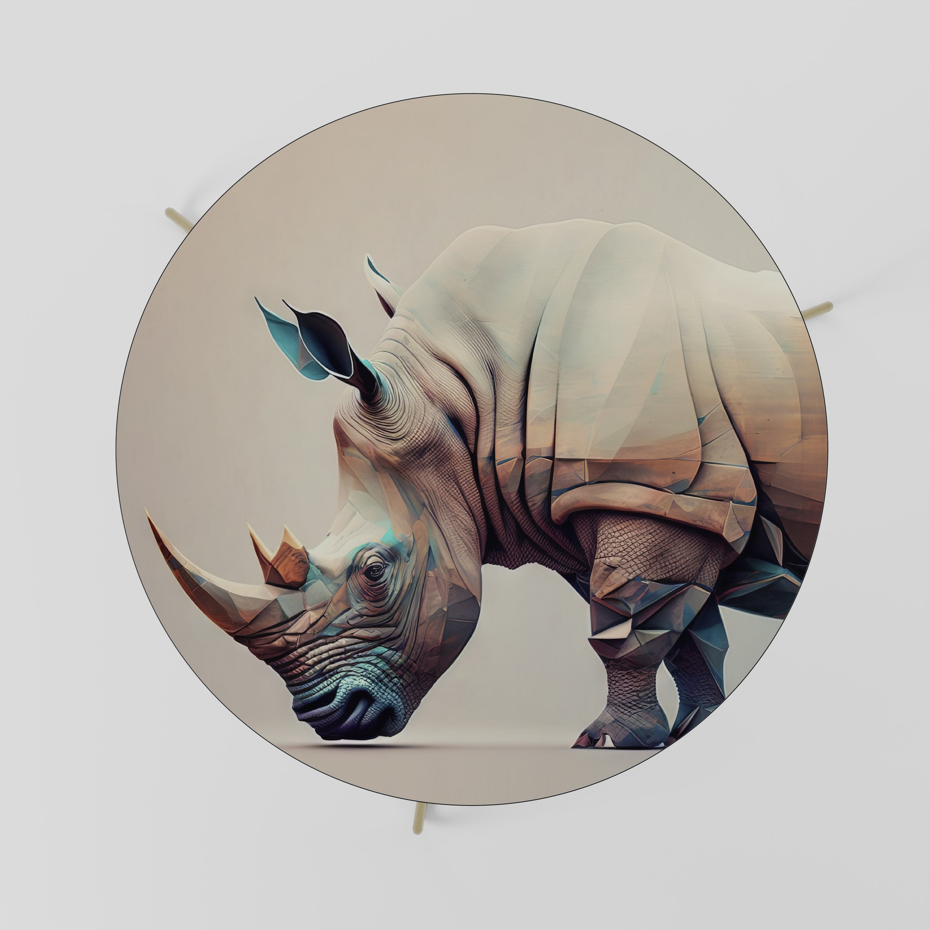 FUTURISTIC RHINO Stolik kawowy duży