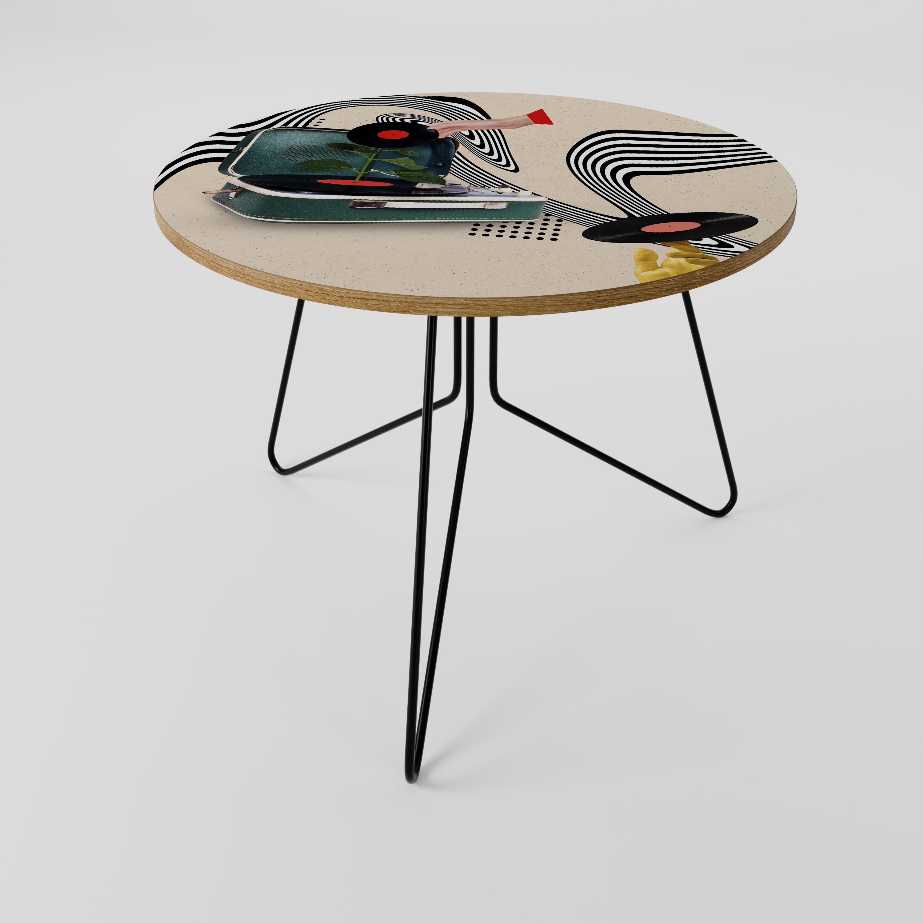VINYL VARIATION Stolik kawowy duży