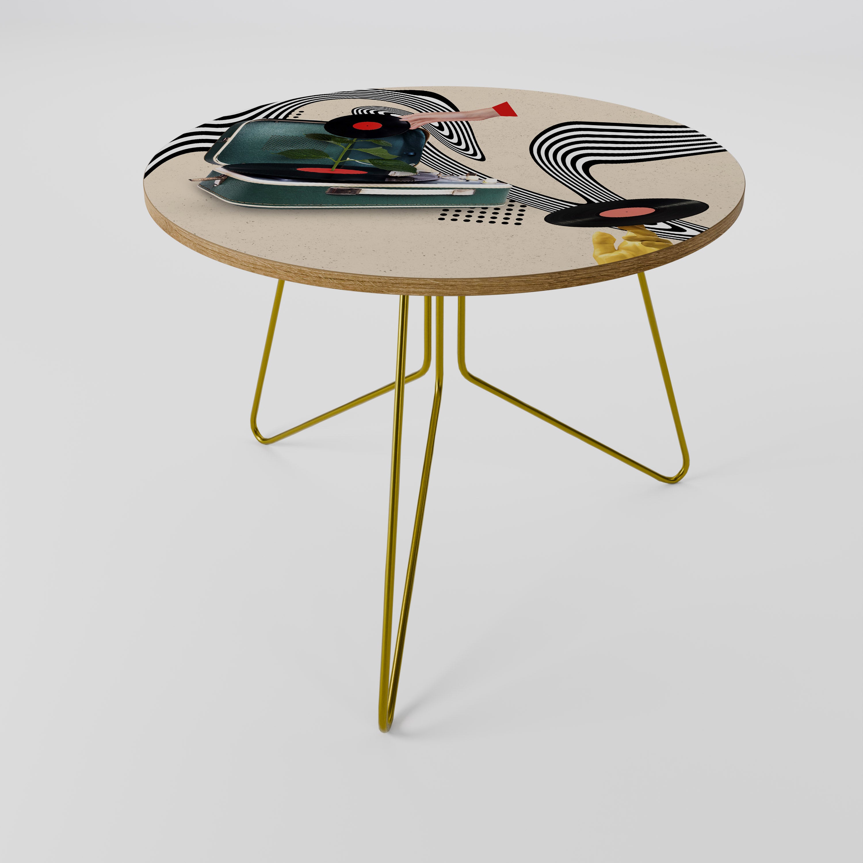 VINYL VARIATION Stolik kawowy duży