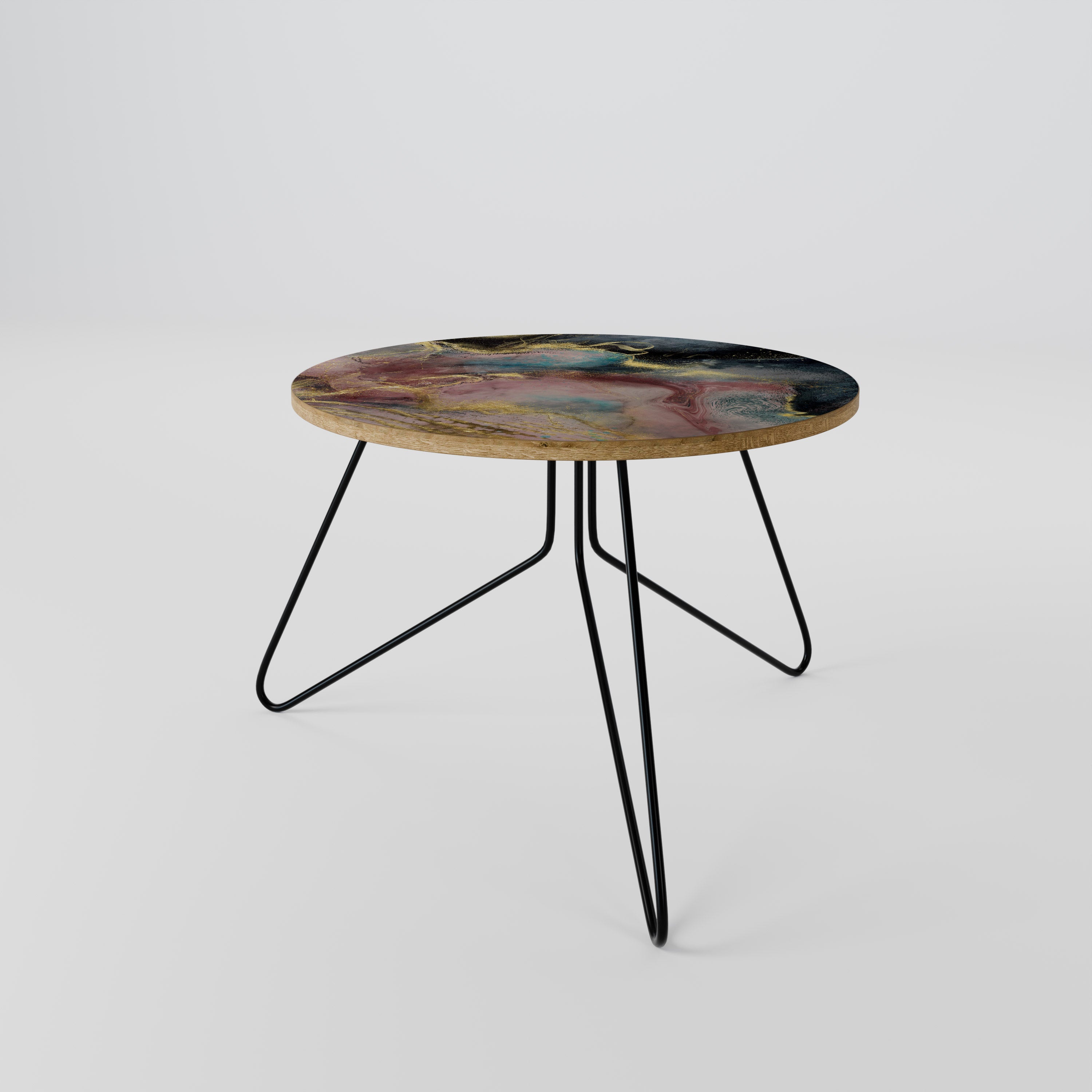 EARTHY MARBLE Stolik kawowy mały