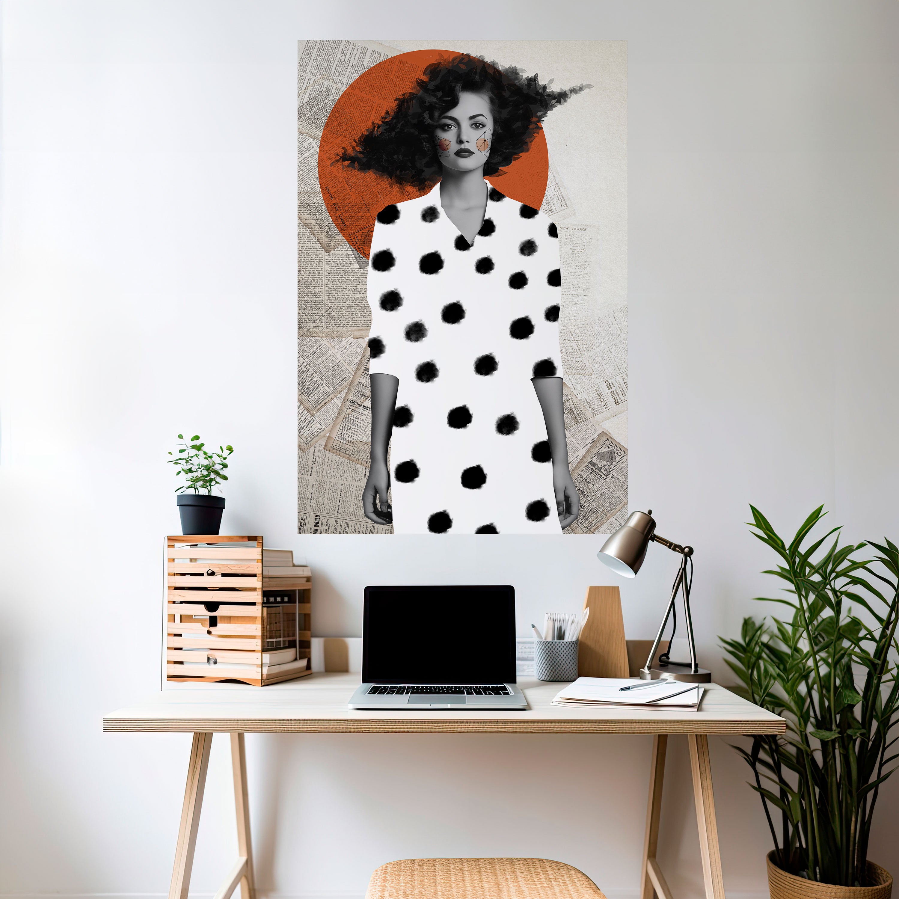 CLASSIC COOL DOTS Naklejka/Plakat pionowy