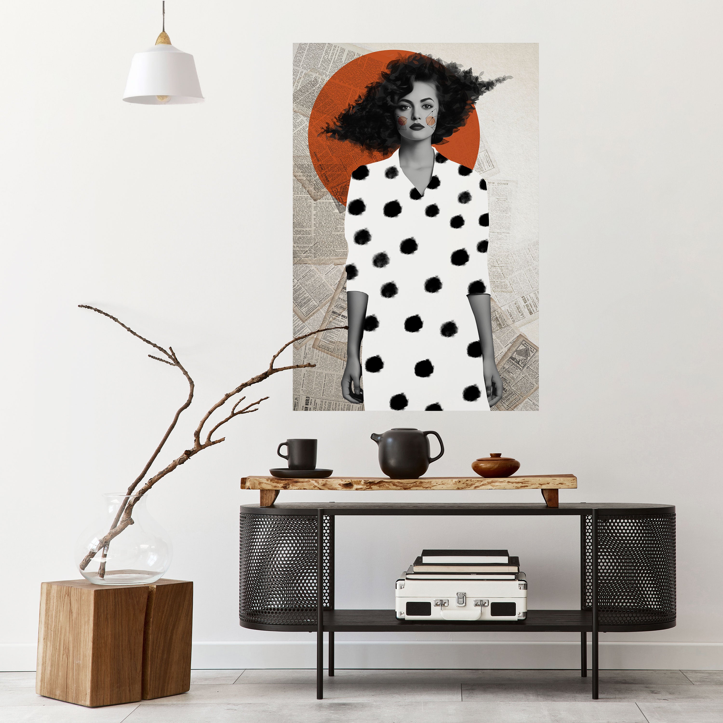 CLASSIC COOL DOTS Naklejka/Plakat pionowy