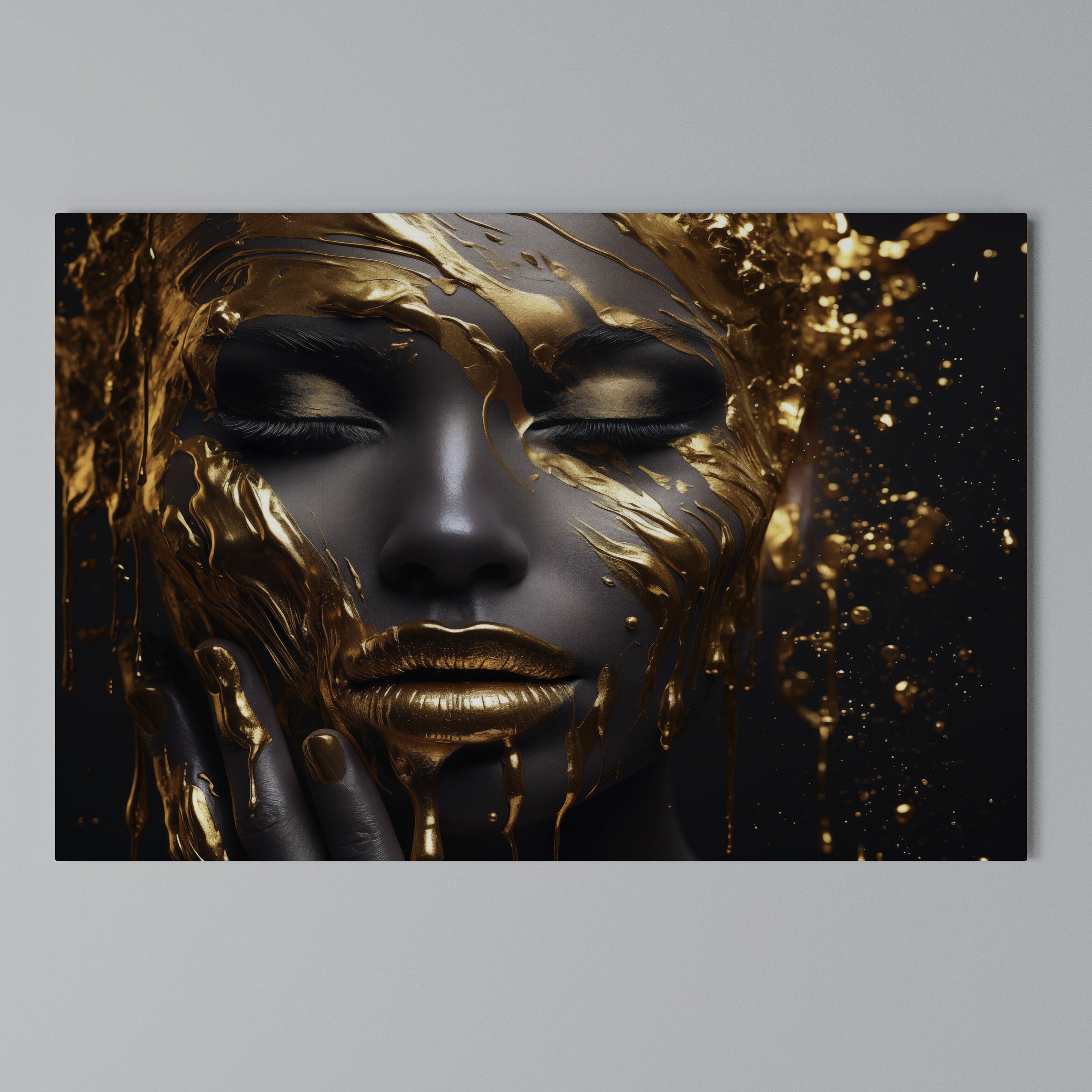 GOLDEN GODDESS Poziomy obraz na płótnie