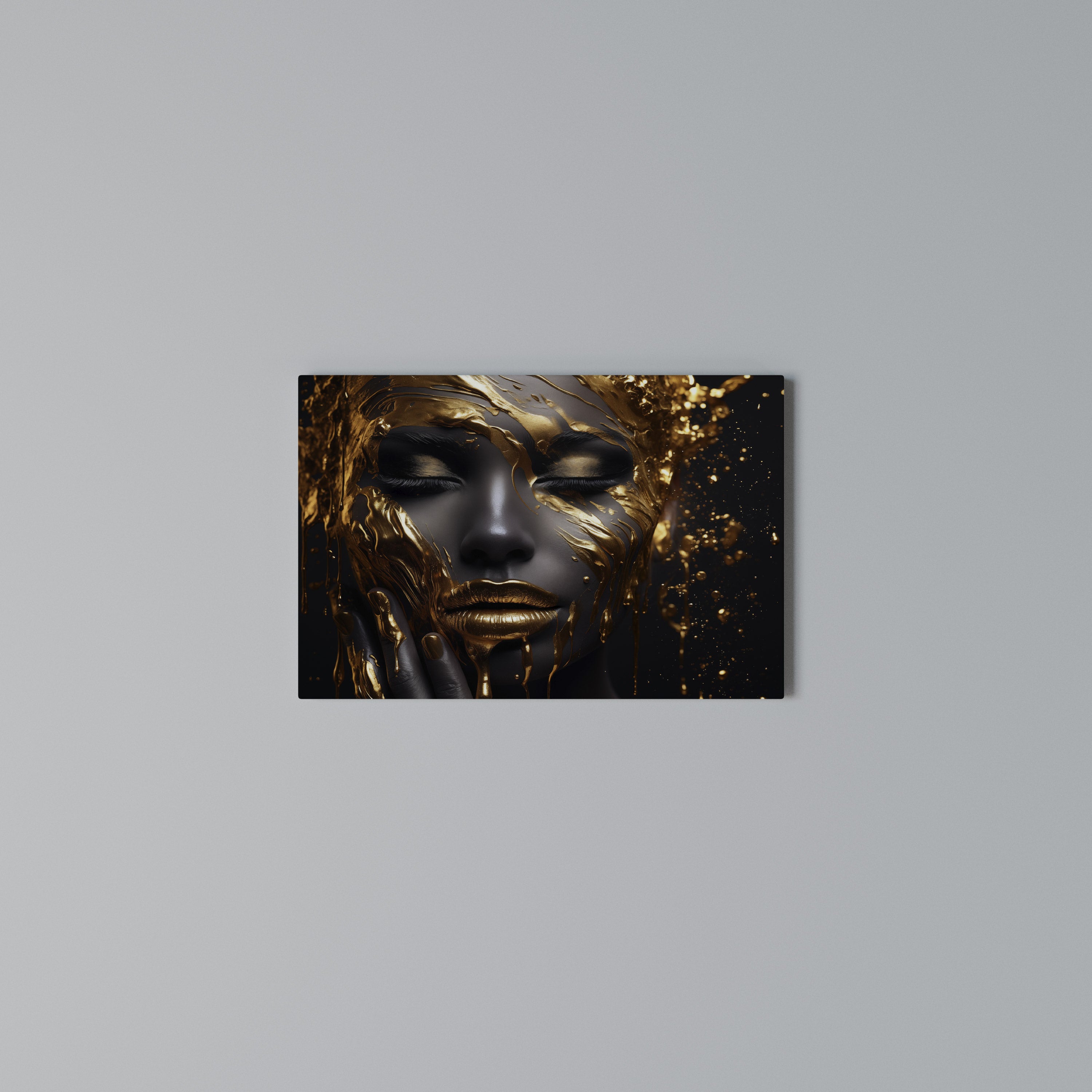 GOLDEN GODDESS Poziomy obraz na płótnie