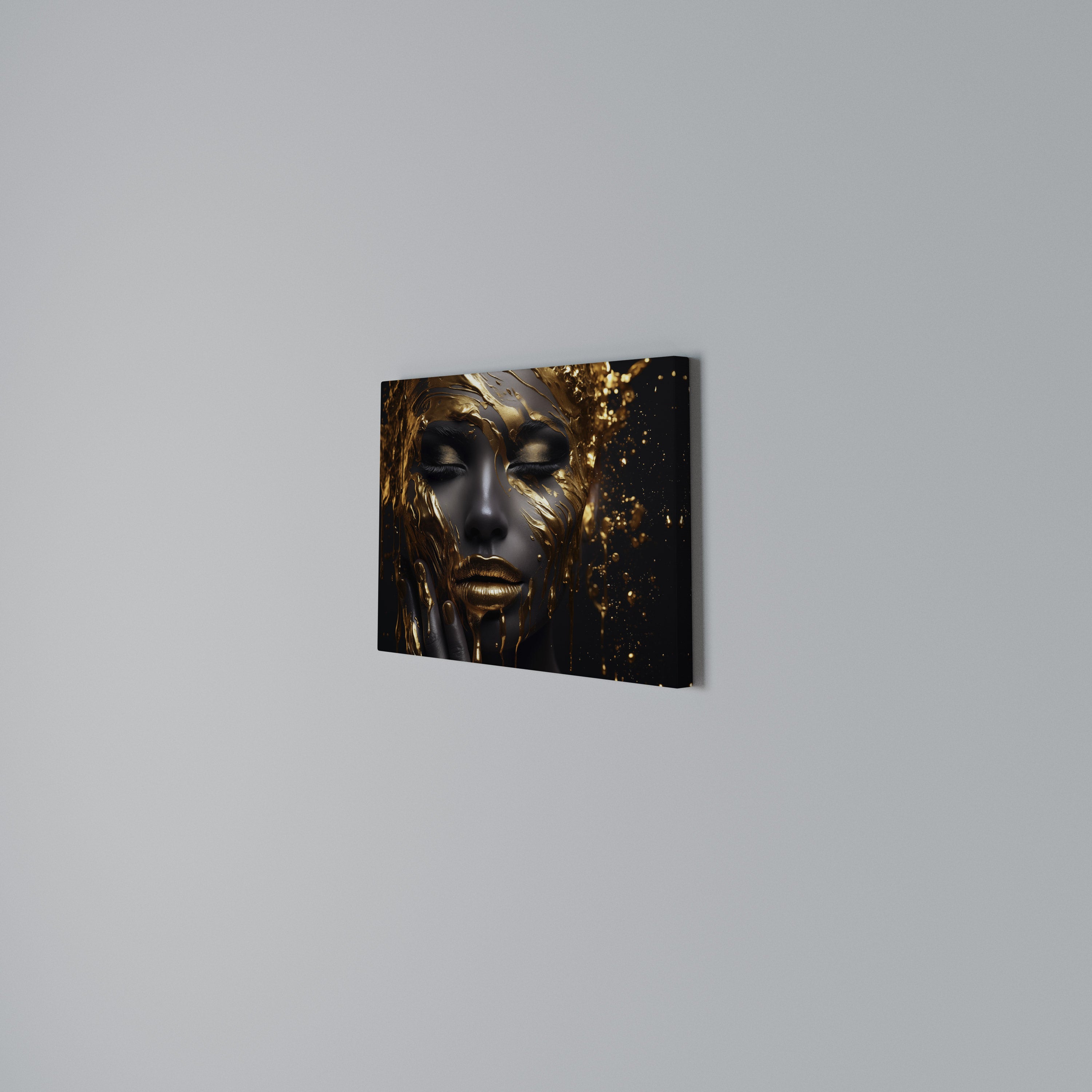 GOLDEN GODDESS Poziomy obraz na płótnie