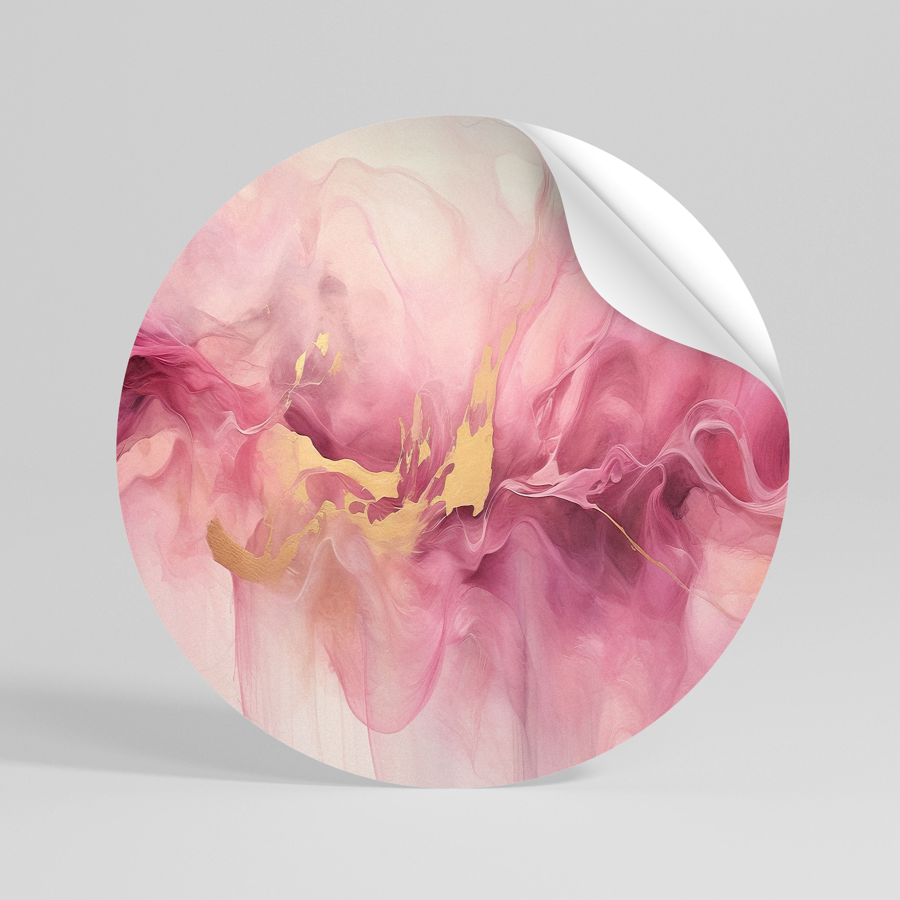 IMPRESSIONIST EUPHORIA Naklejka okrągła