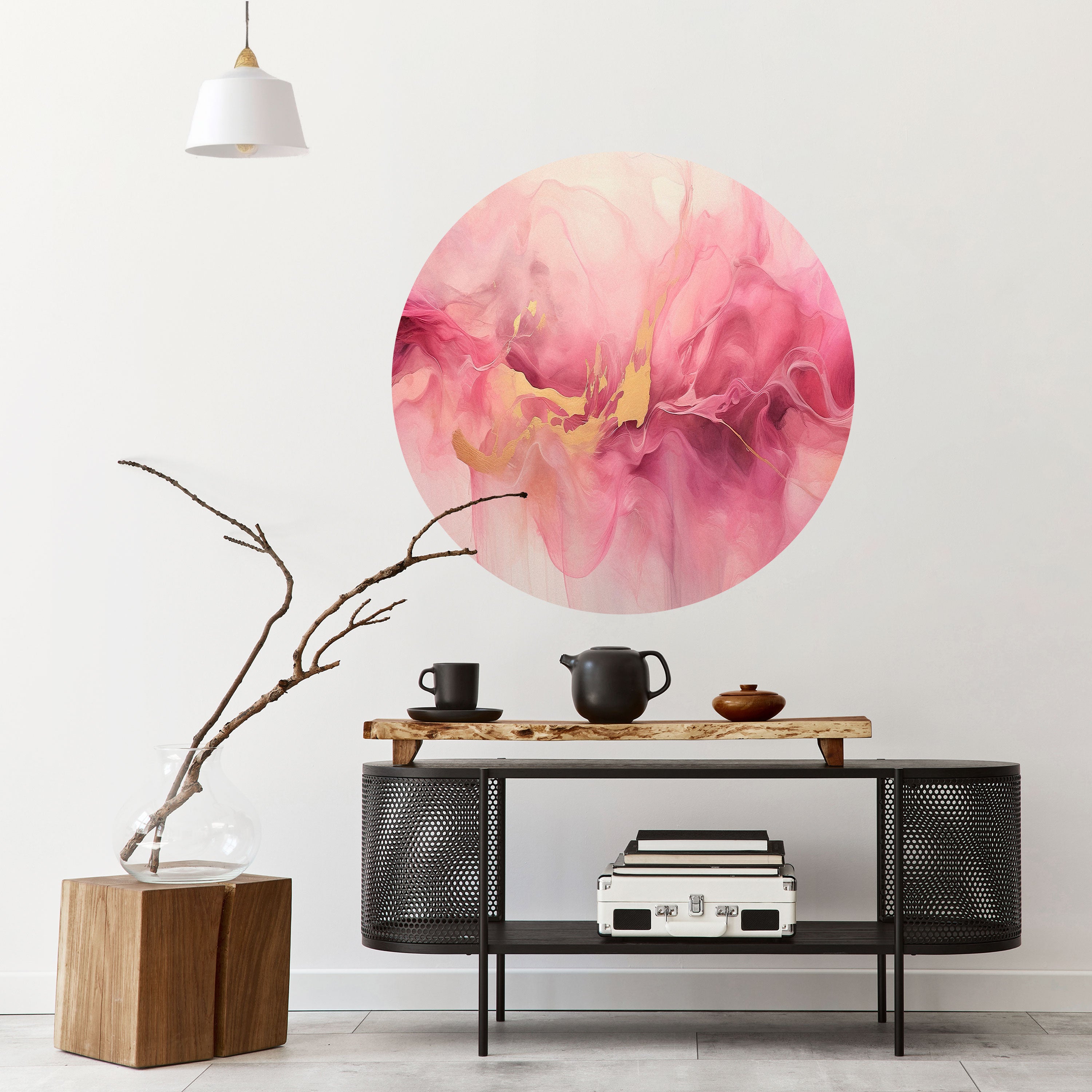 IMPRESSIONIST EUPHORIA Naklejka okrągła