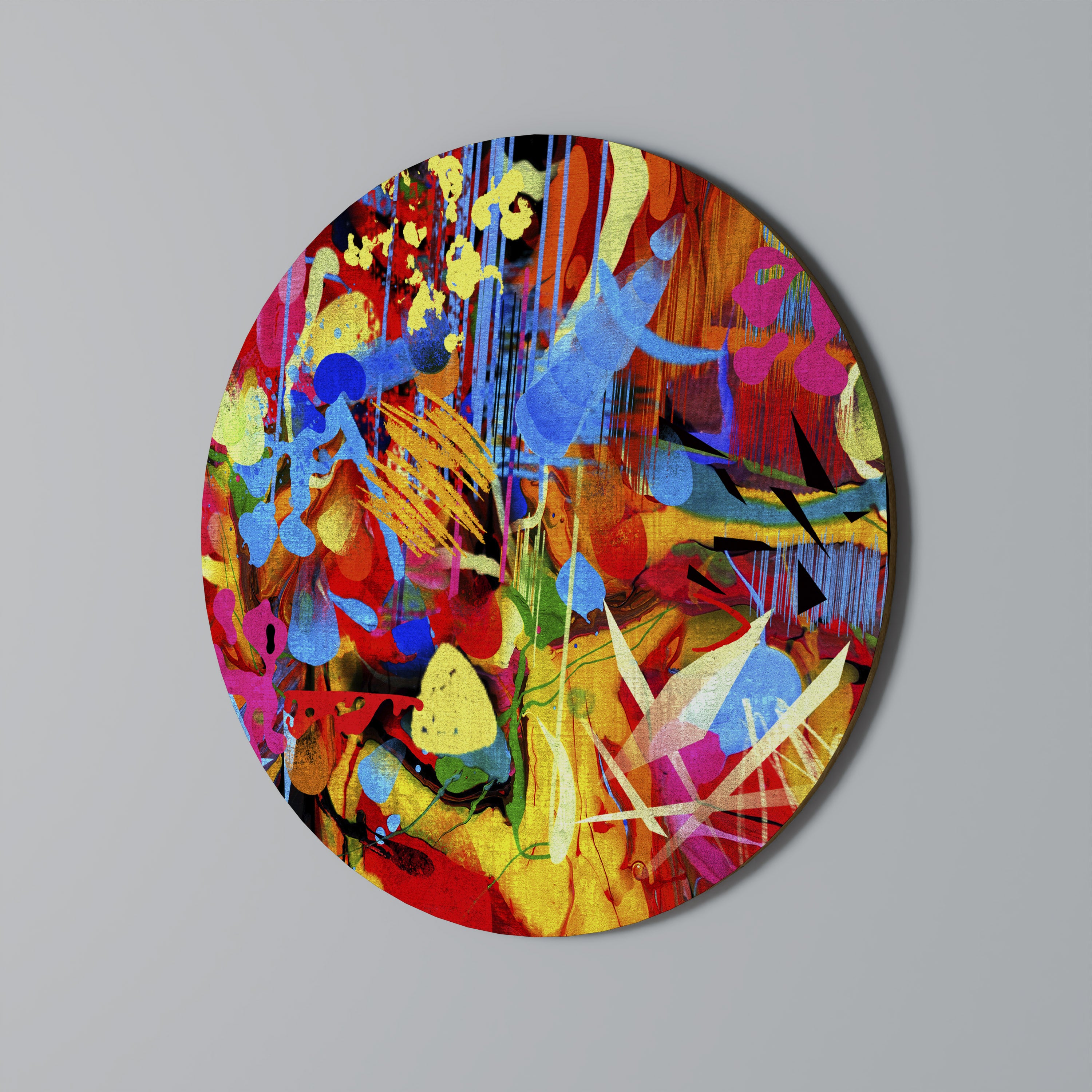 ABSTRACT RHAPSODY Obraz okrągły