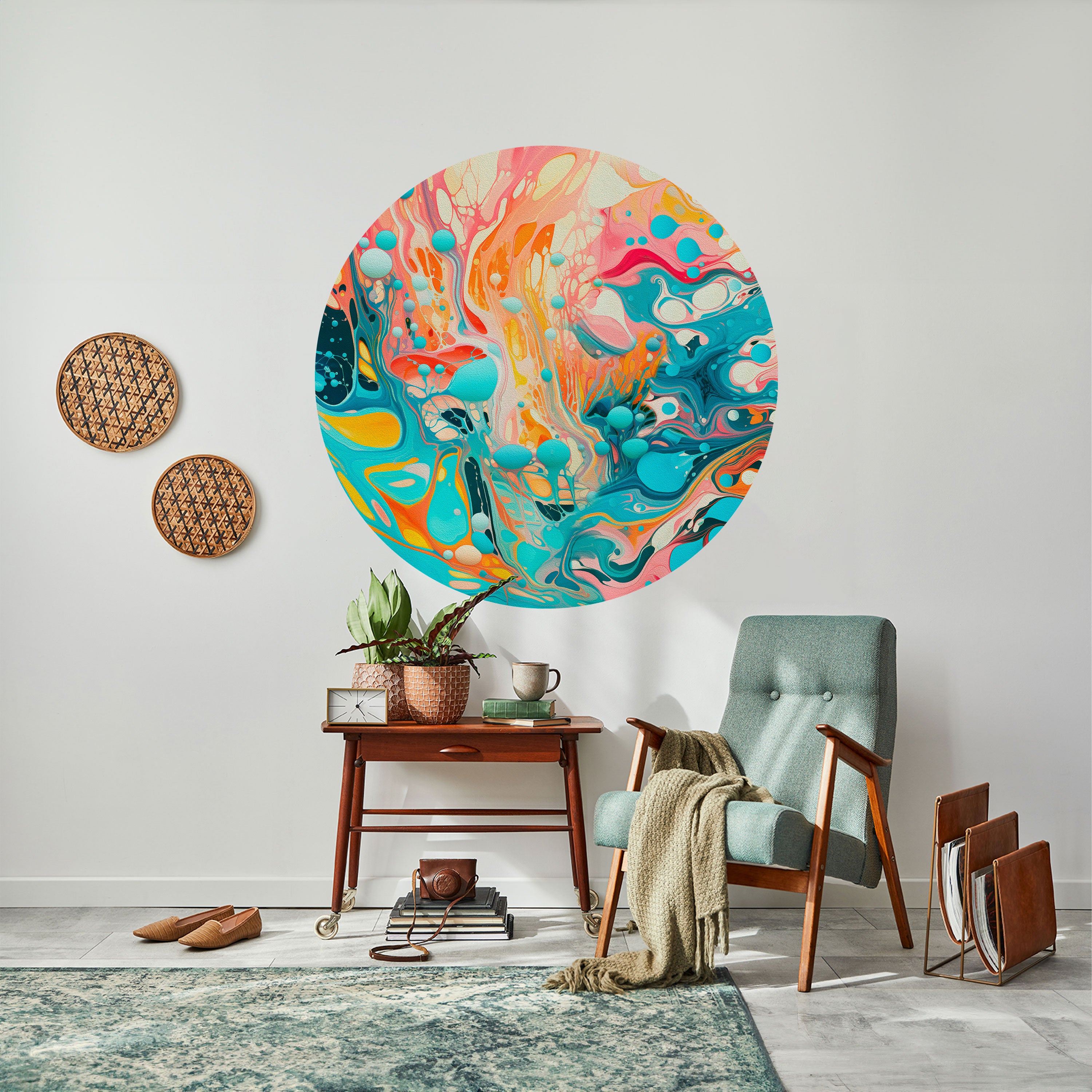 ARTISTIC ALCHEMY Naklejka okrągła