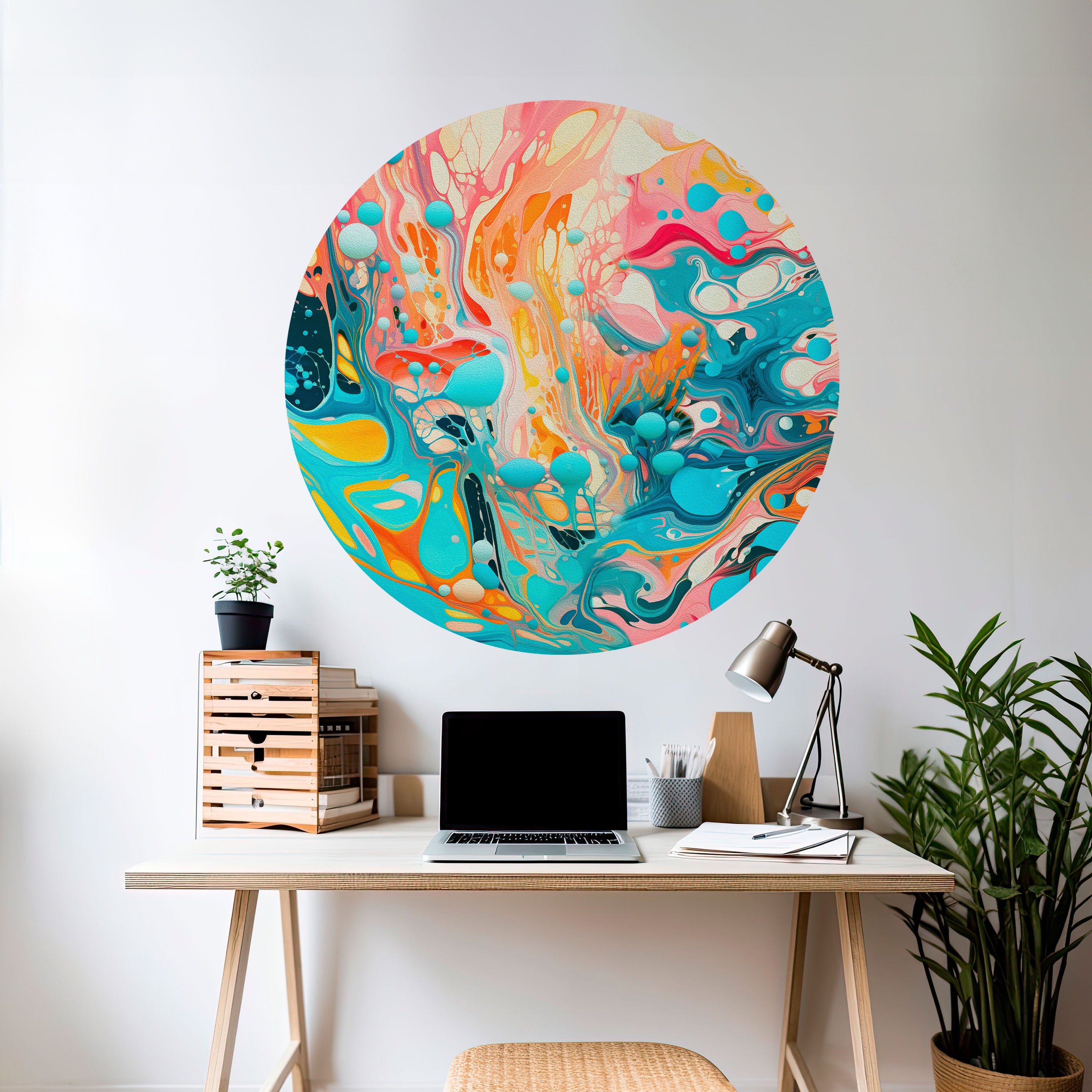 ARTISTIC ALCHEMY Naklejka okrągła