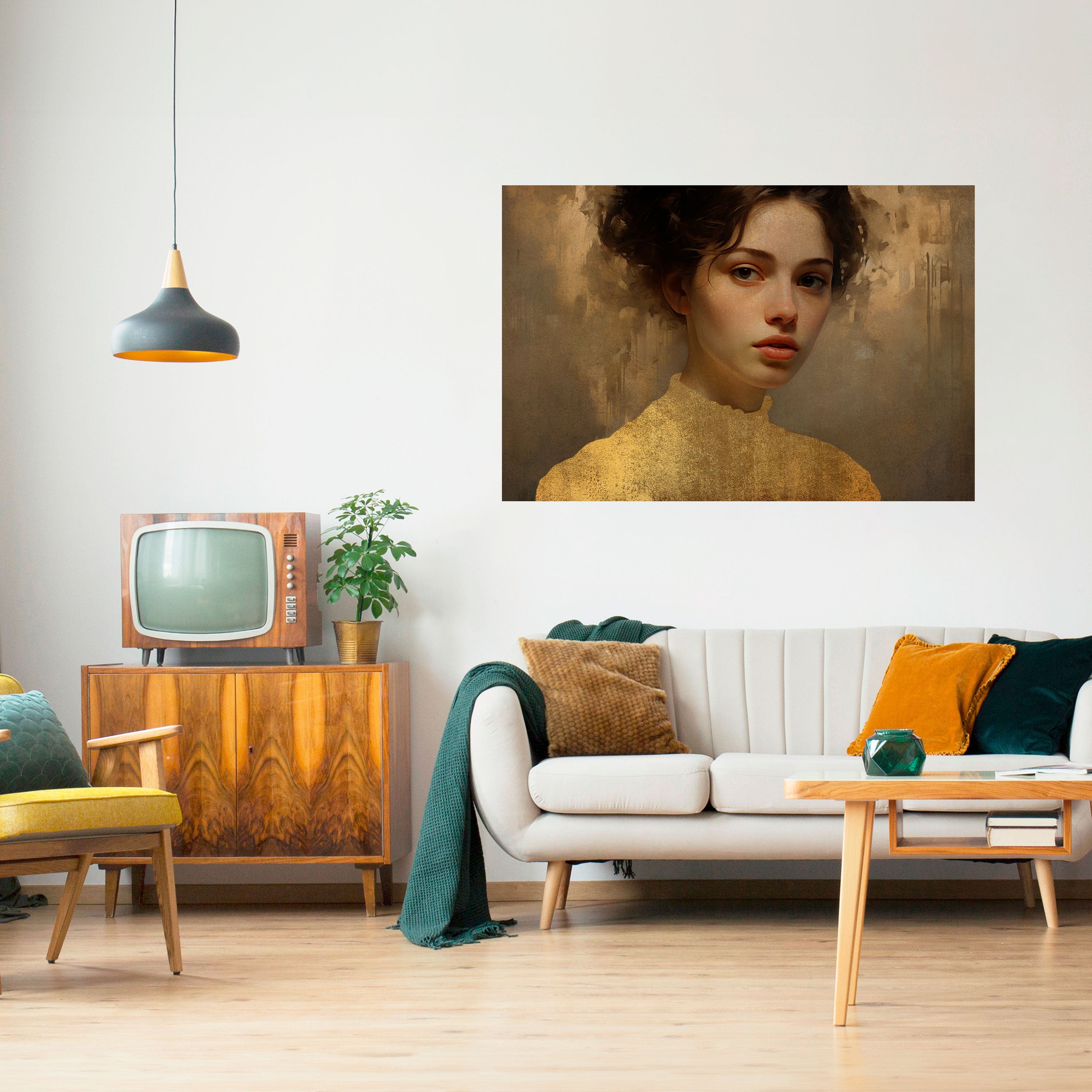 ETHEREAL ECOUNTER Naklejka/Plakat poziomy