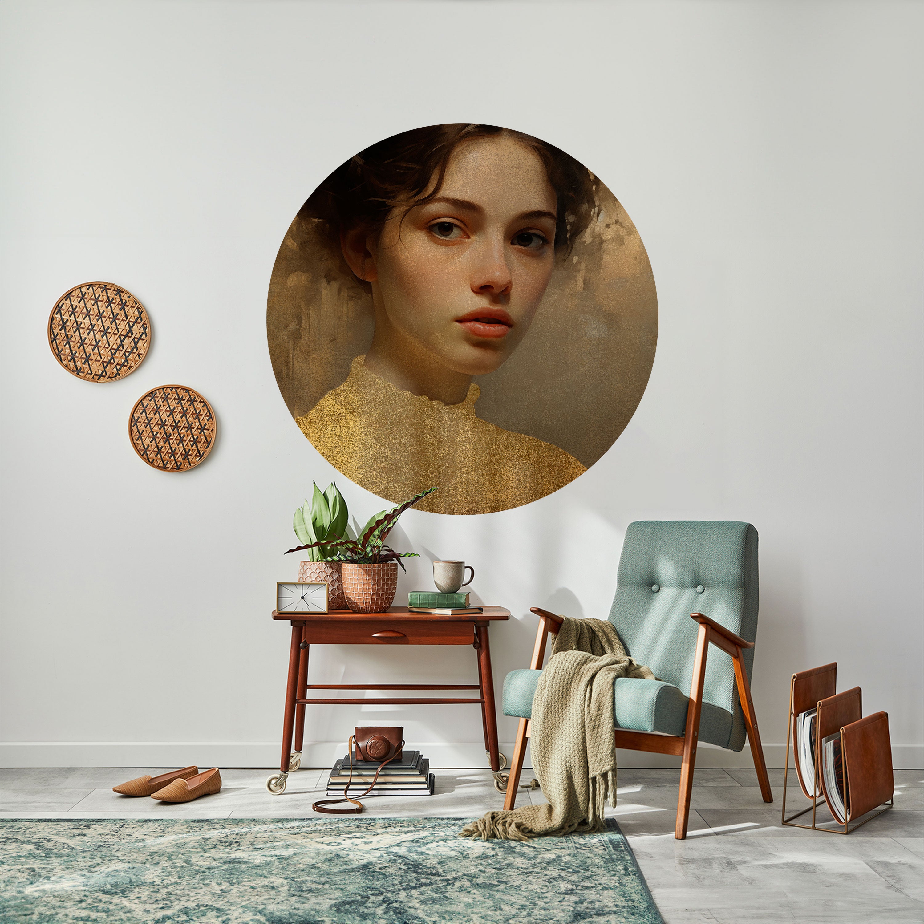 ETHEREAL ECOUNTER Naklejka okrągła