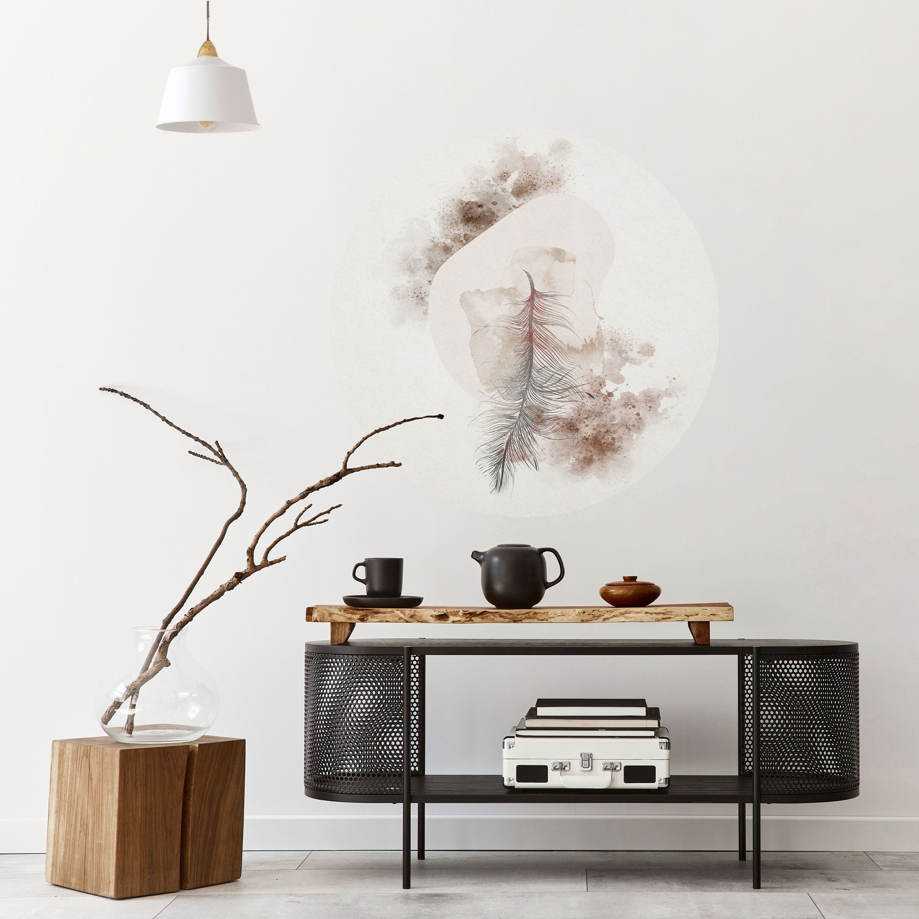 CHARMING DELICACY Naklejka okrągła