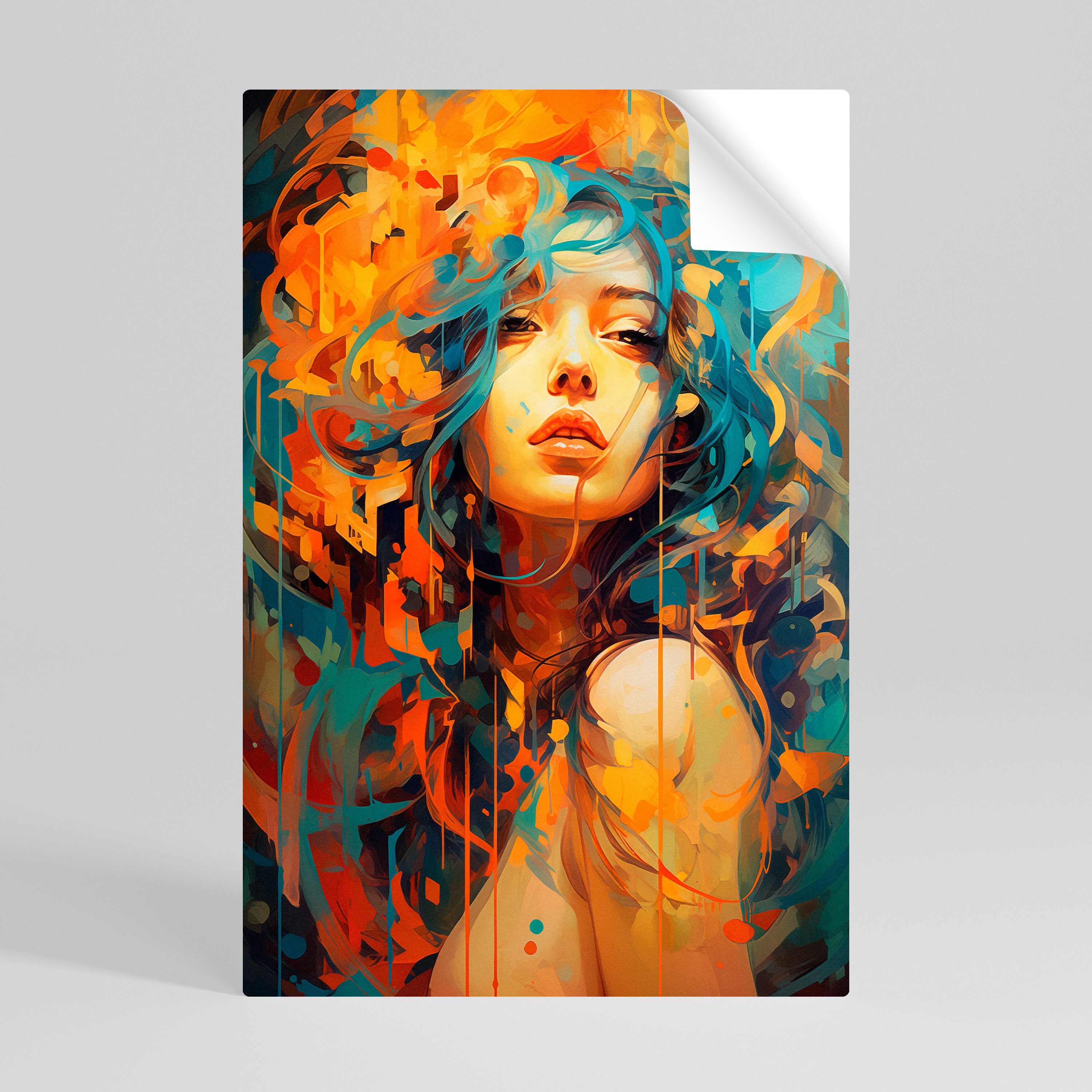 RAINBOW MUSE Naklejka/Plakat pionowy