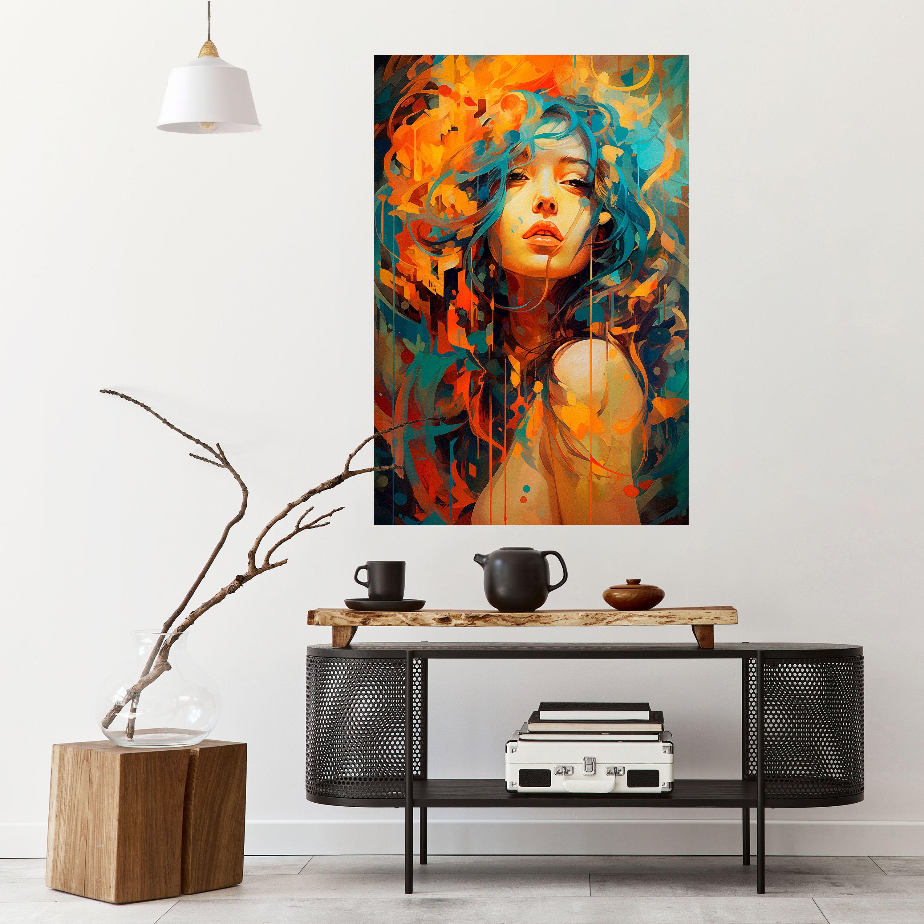 RAINBOW MUSE Naklejka/Plakat pionowy