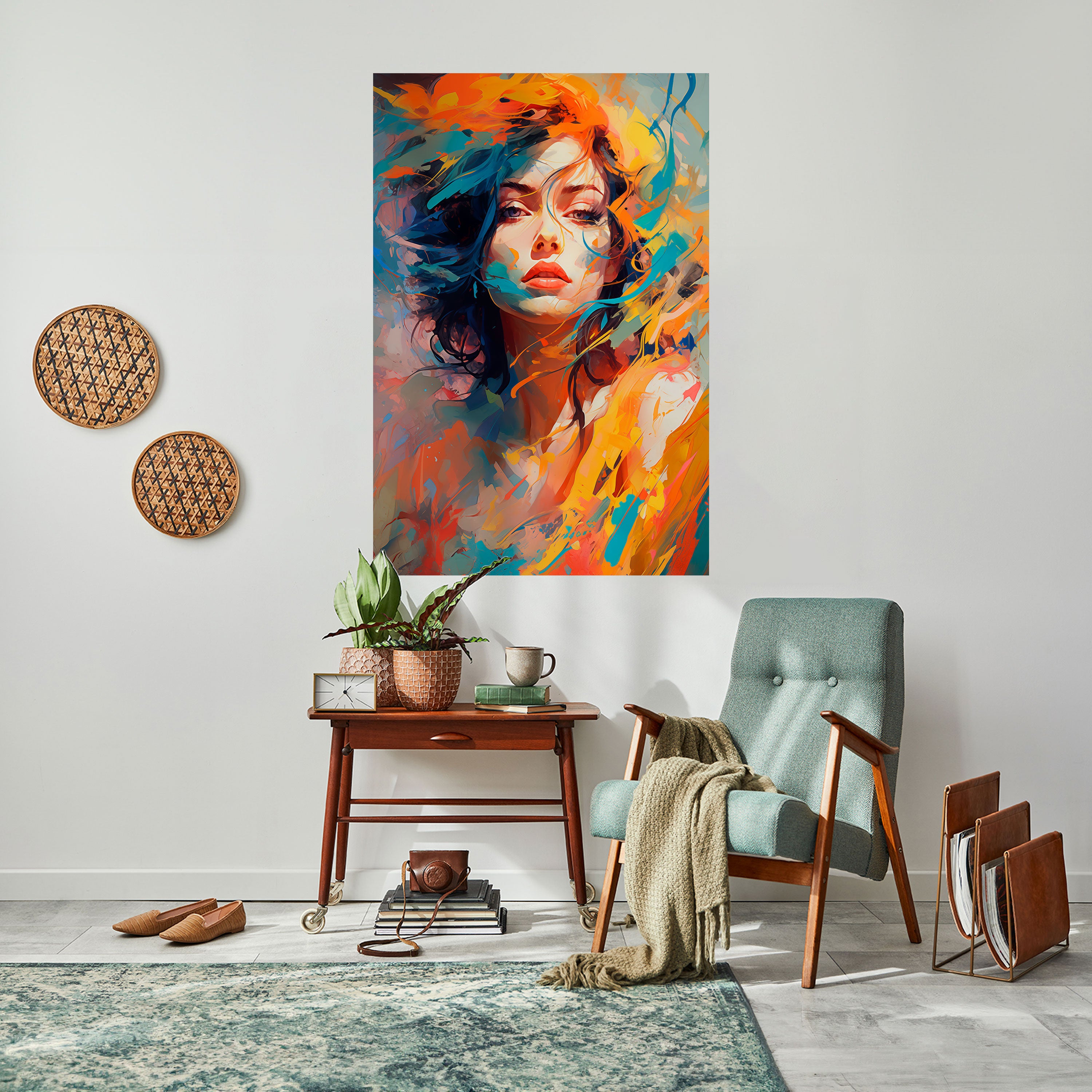 CHROMA CHARM Naklejka/Plakat pionowy