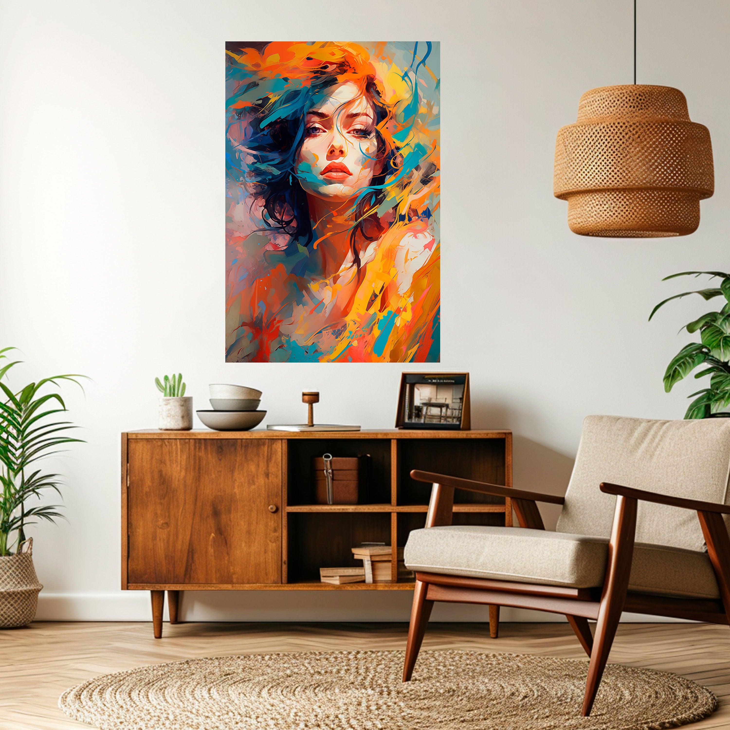 CHROMA CHARM Naklejka/Plakat pionowy