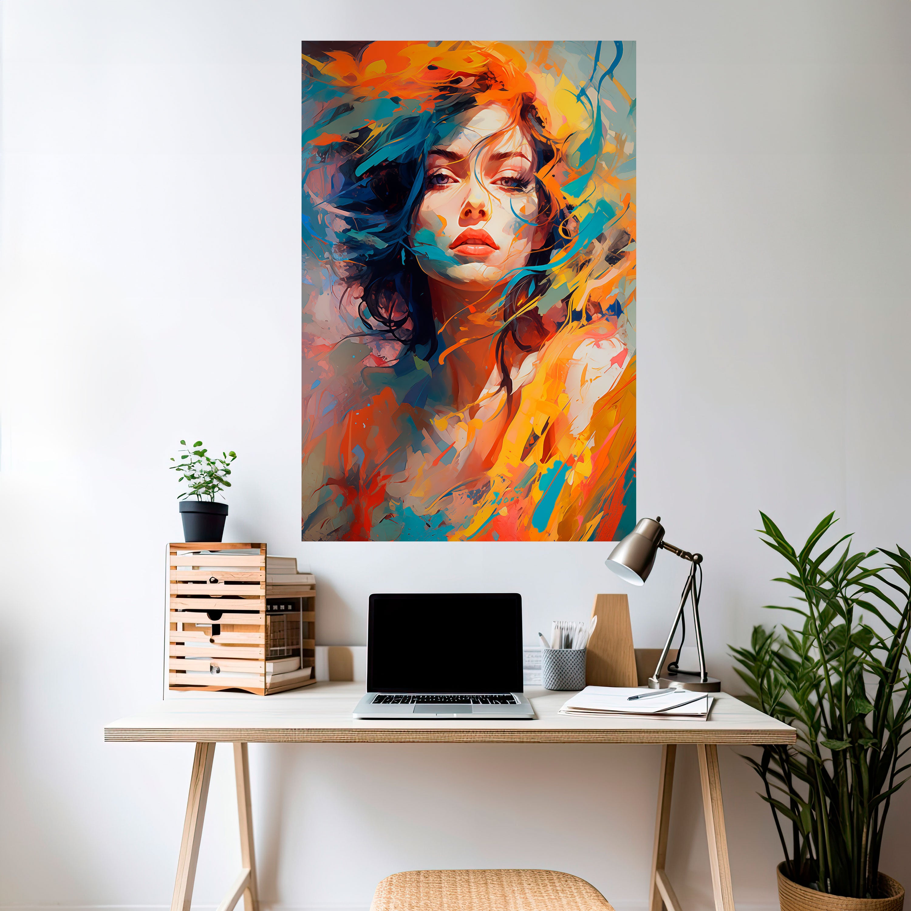 CHROMA CHARM Naklejka/Plakat pionowy