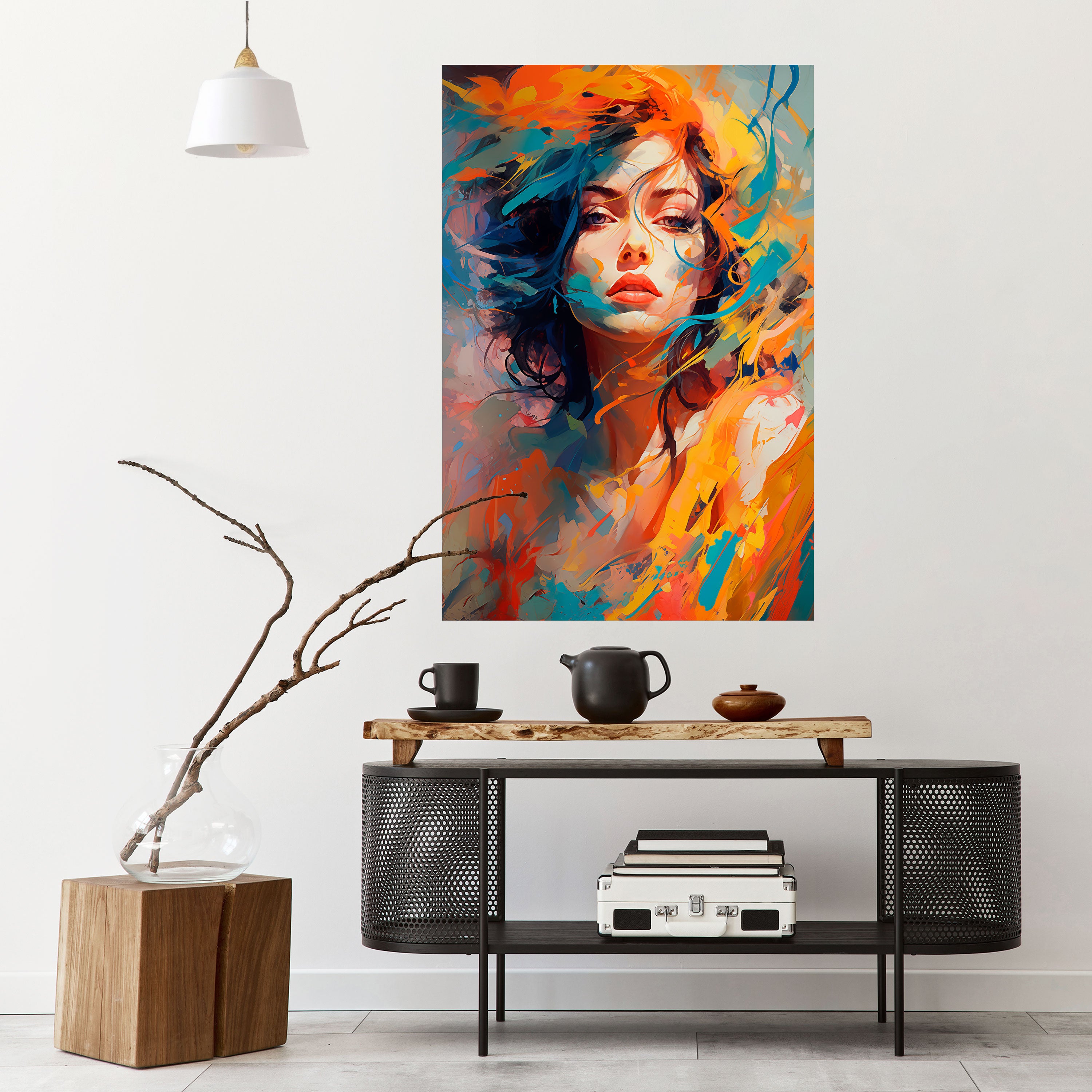 CHROMA CHARM Naklejka/Plakat pionowy